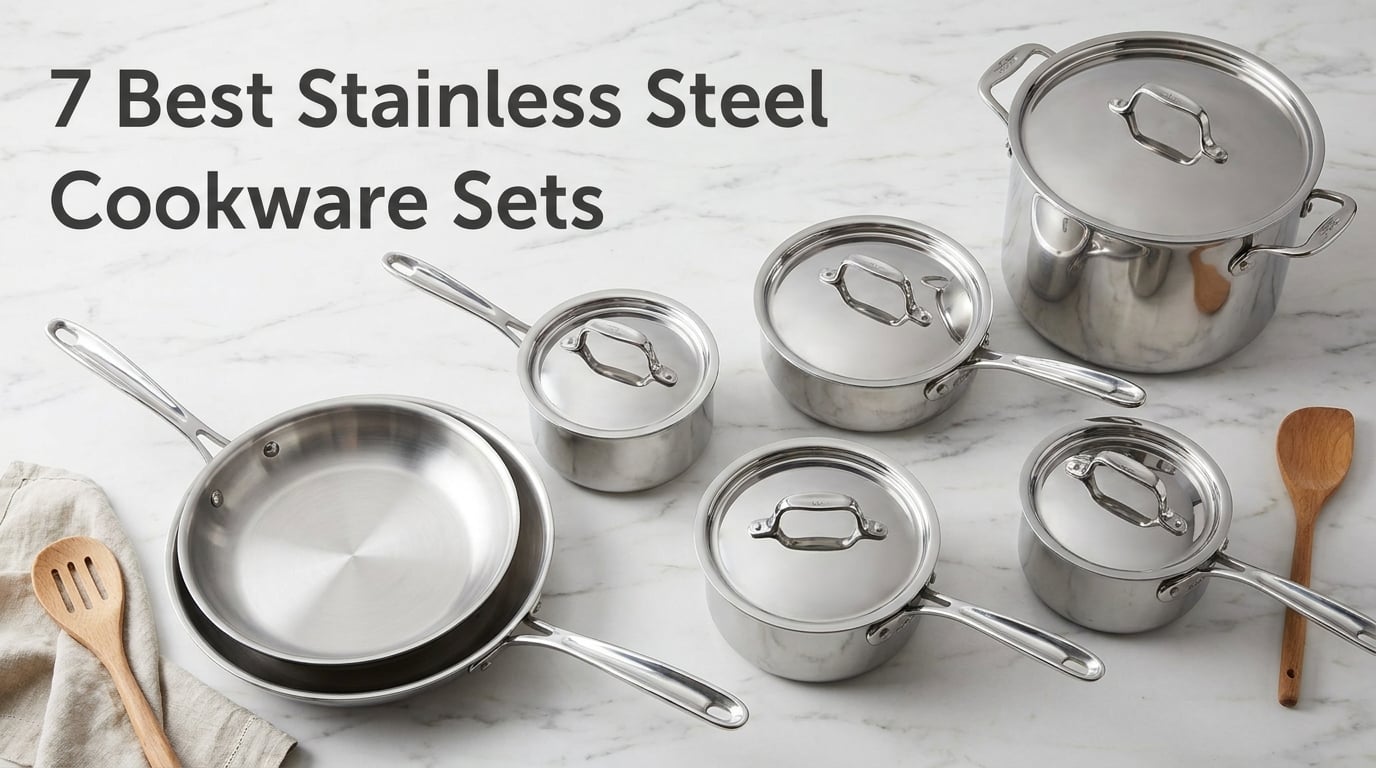 7 Best Stainless Steel Cookware Sets (August 2026) Tested and Ranked