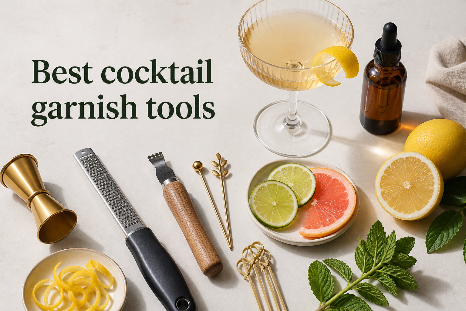 Best cocktail garnish tools