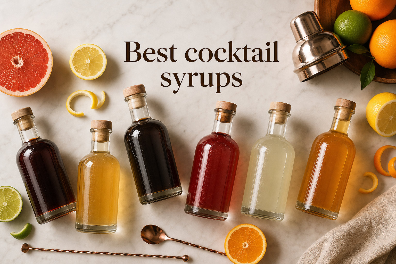 Best cocktail syrups