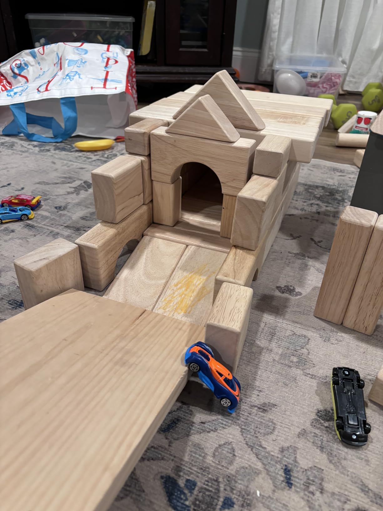 Melissa & Doug Standard Unit Solid Wood Building Blocks customer photo 1