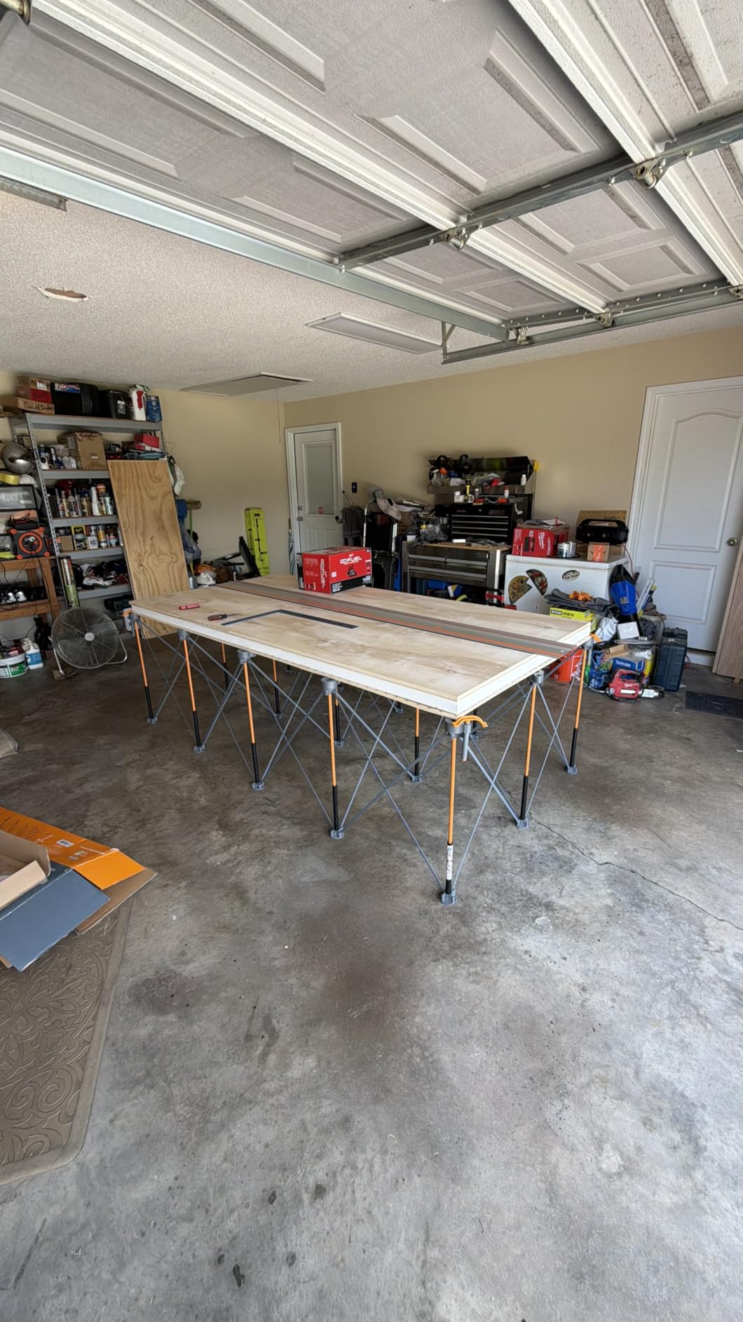 BORA Centipede Folding Work Table 2x4 ft Portable Workbench for Garage customer photo 2