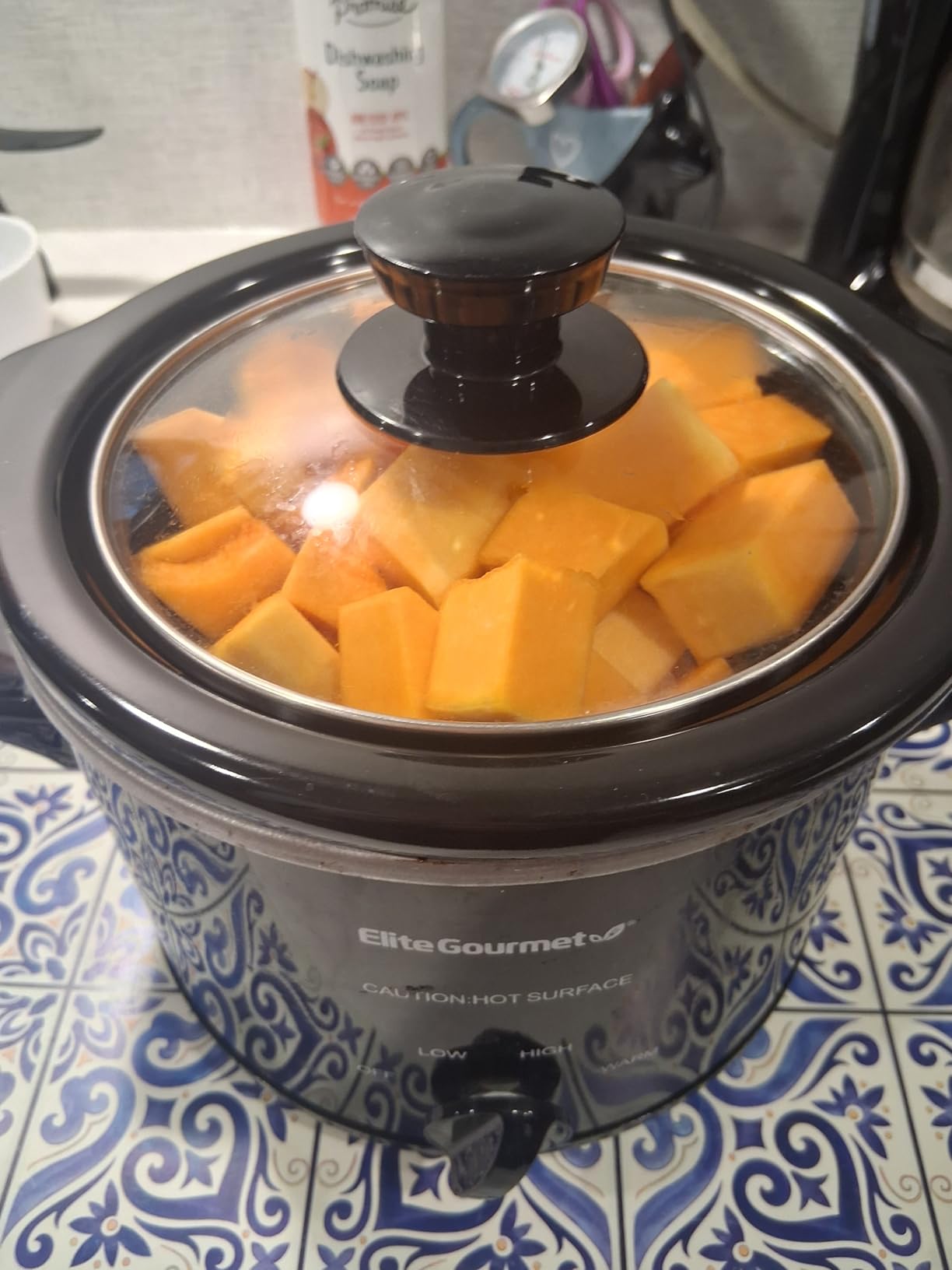 Elite Gourmet MST-250XW Electric Ceramic Slow Cooker, Adjustable Temp customer photo 1