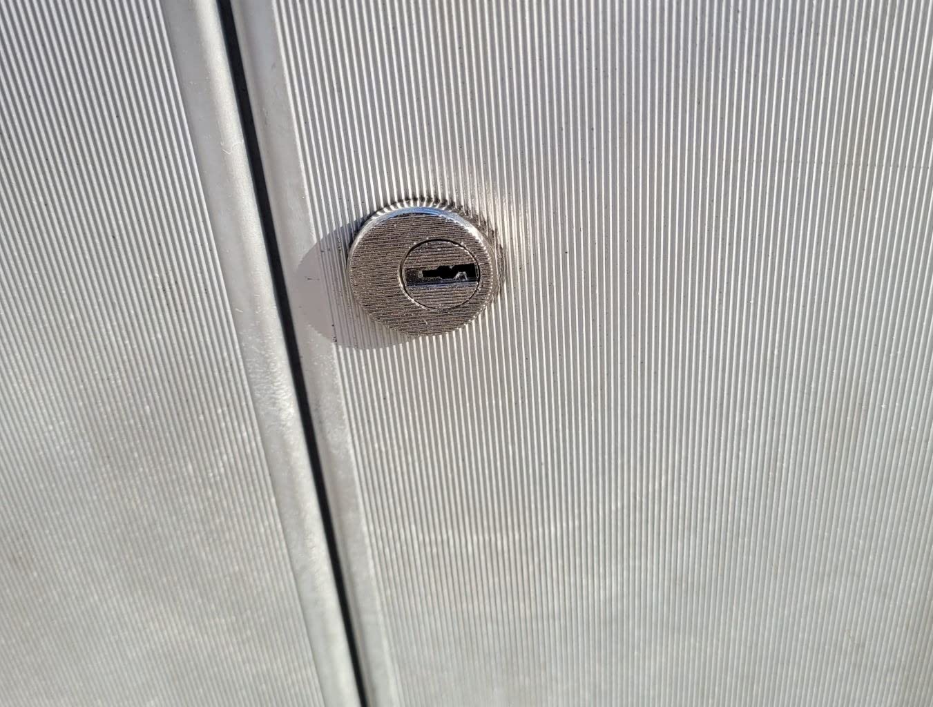 Prime-Line Mailbox Lock, ILCO 1003M Keyway, Nickel, 90° Rotation customer photo 1