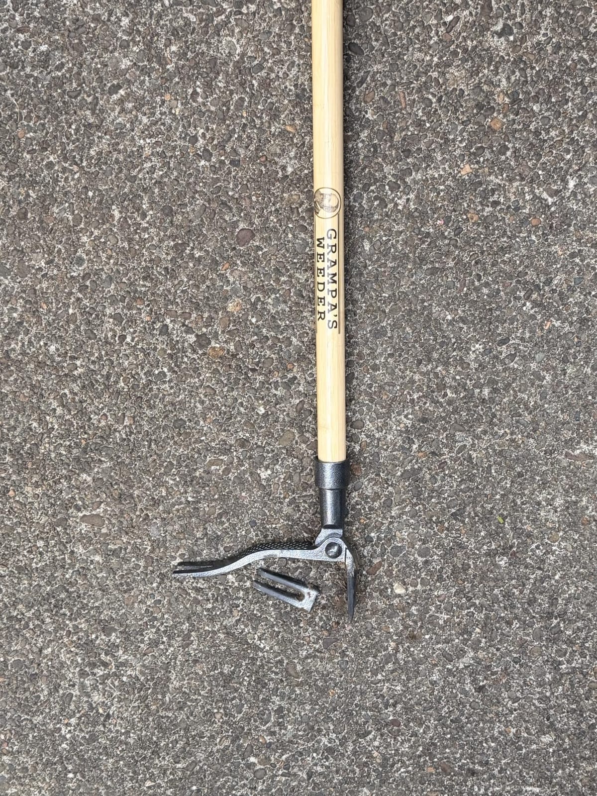 Grampa's Weeder Original Stand Up Weed Puller Tool with Bamboo Long Handle customer photo 2
