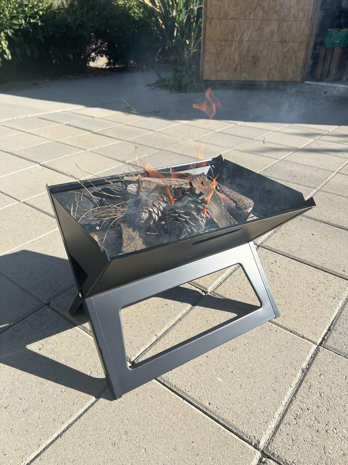 Fire Sense 60508 Notebook BBQ Grill, 3.5mm Cooking Bars, Instant Foldable customer photo 2