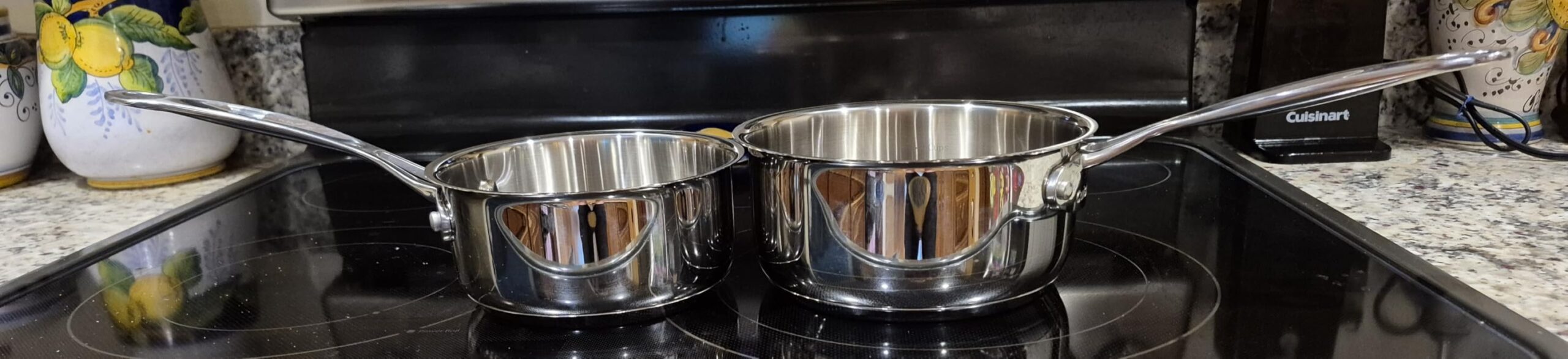 Cuisinart 1 Quart Saucepan w/Cover, Chef's Classic Stainless Steel Cookware Collection, 719-14 customer photo 1