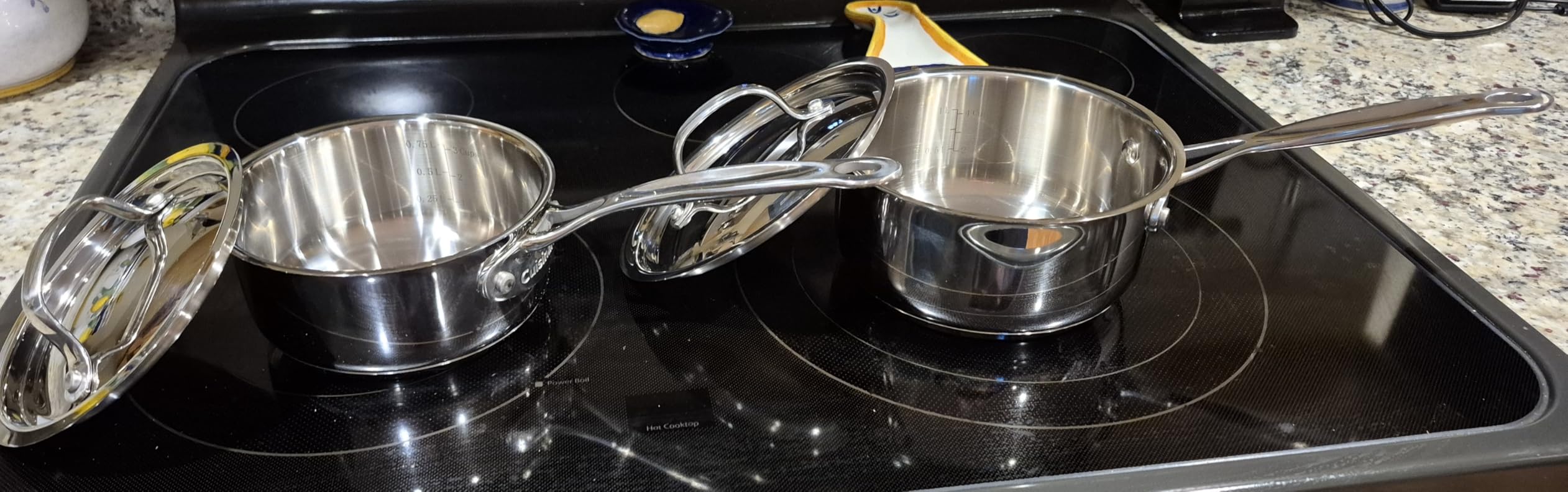Cuisinart 1 Quart Saucepan w/Cover, Chef's Classic Stainless Steel Cookware Collection, 719-14 customer photo 2
