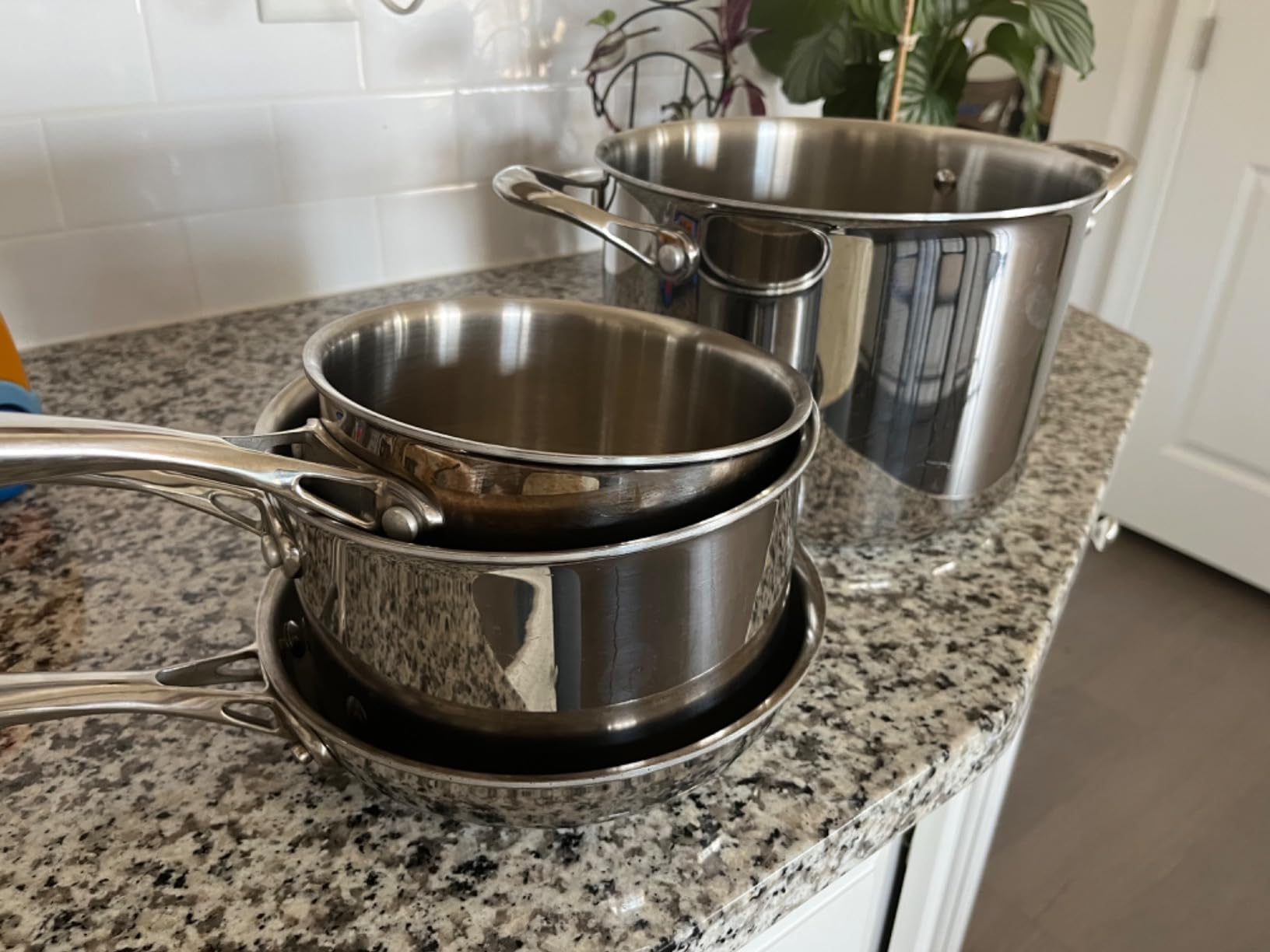Cooks Standard Multi-Ply Clad Stainless Steel Pots and Pans Set, 10-pc | Heavy-duty Cookware set with saucepan, stockpot, steamer & skillet, Induction Ready, Oven & dishwasher safe customer photo 1