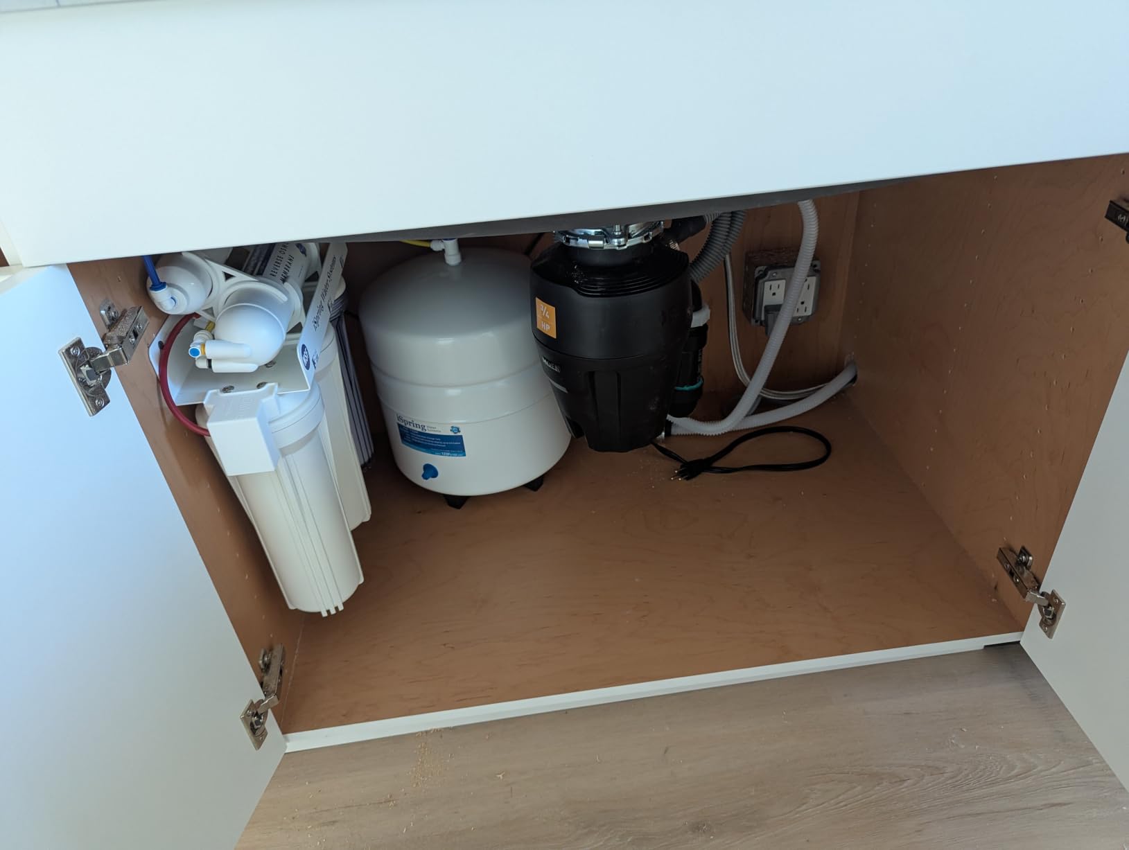 iSpring RCC7AK-BN NSF Certified, 75 GPD, Alkaline 6-Stage Reverse Osmosis System, pH+ Remineralization RO Water Filter System Under Sink Patented Top-Mounted Faucet Design for Easy Installation customer photo 1