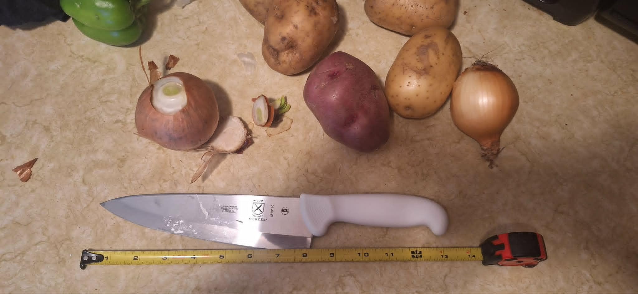 Mercer Culinary Ultimate White, 8 Inch Chef's Knife customer photo 2