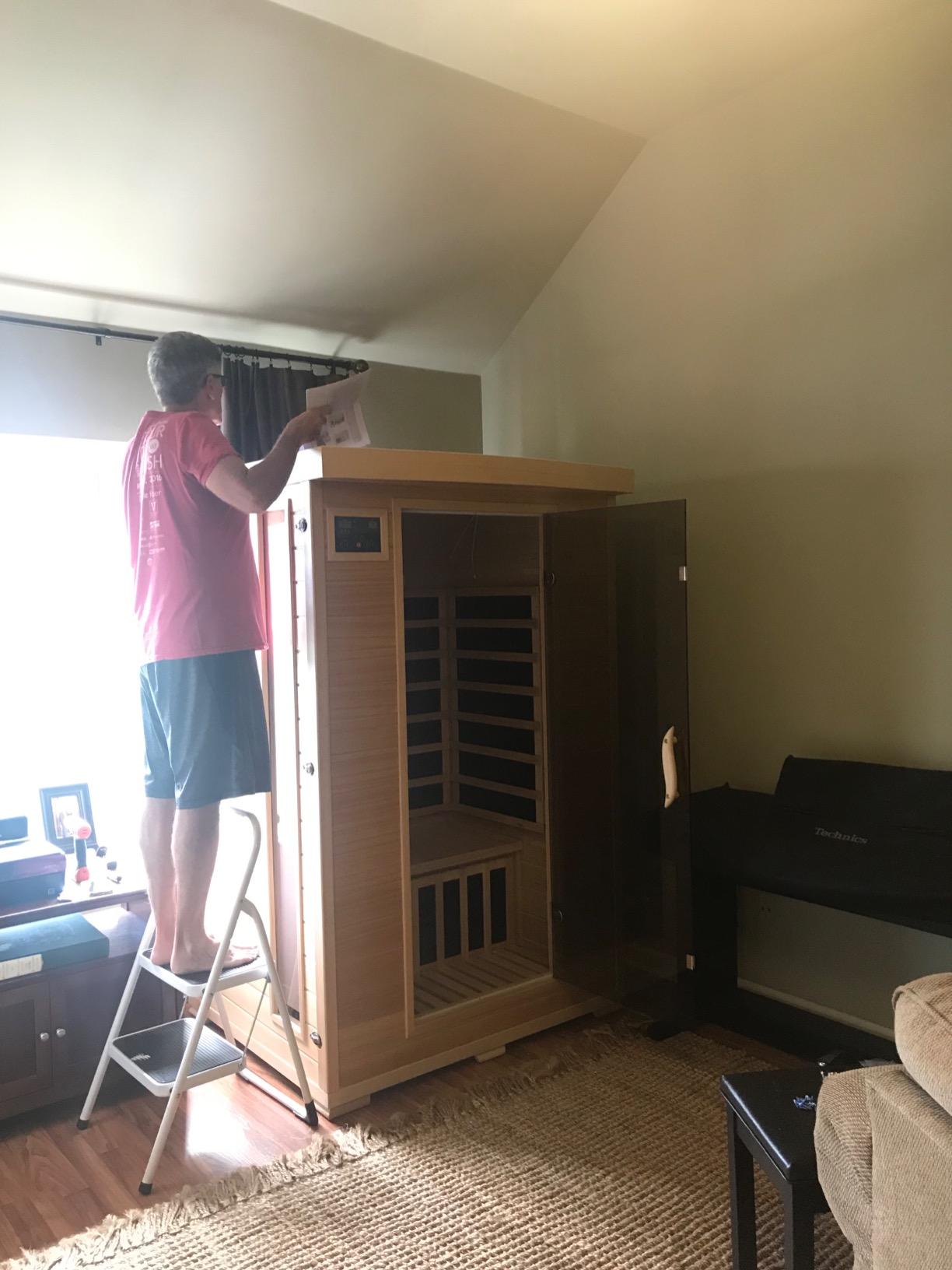 Heat Wave Coronado 2-Person Hemlock Deluxe Infrared Sauna for Home Use customer photo 2
