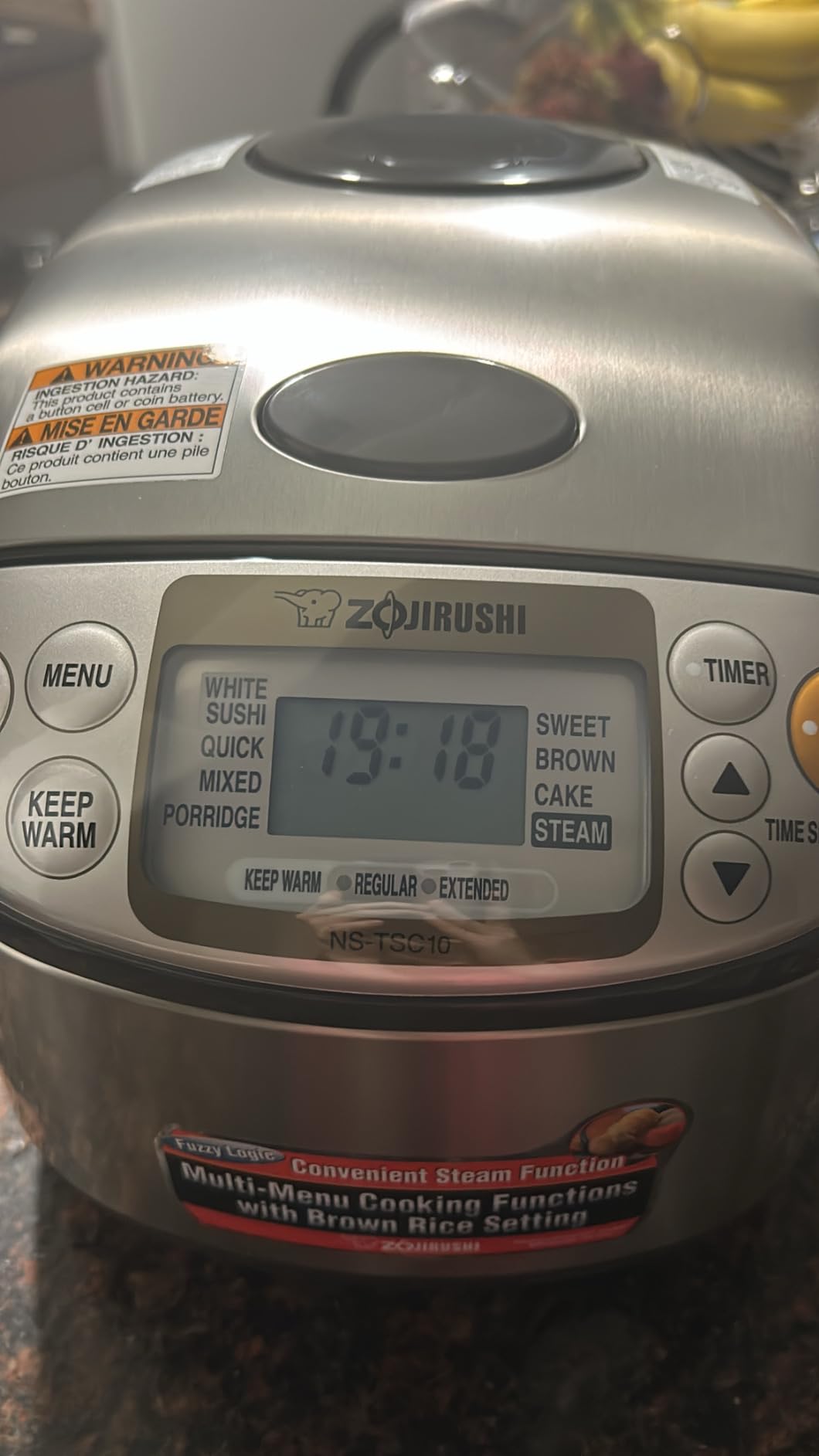 Zojirushi Ns TSC10 5.5 Cup Micom Rice Cooker and Warmer, 1.0l customer photo 1