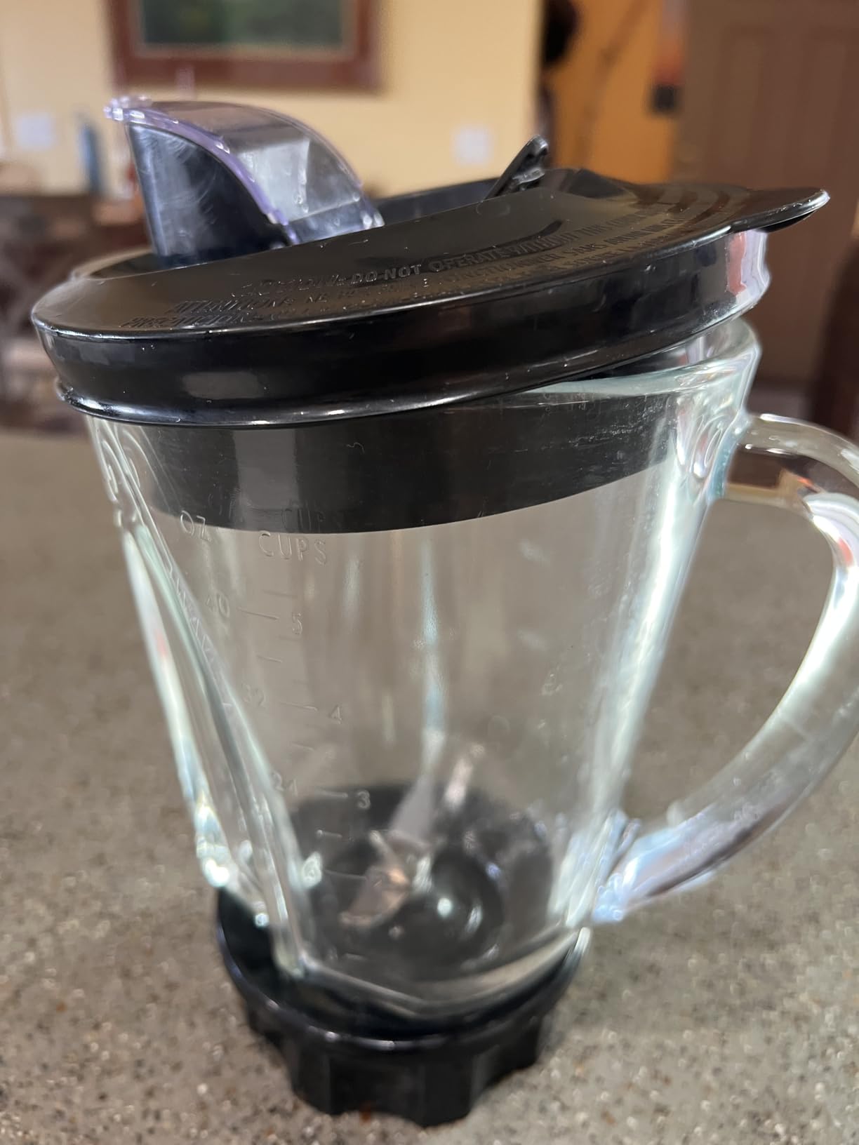 Hamilton Beach Wave Crusher Blender for Smoothies With 40 Oz Glass Jar | 14 Functions For Consistently Smooth Results | Stainless Steel Ice Sabre Blades | 700 Watts | Black | 54220 customer photo 1