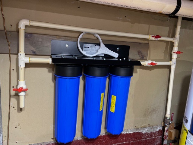 iSpring WGB32B Commercial-Grade Whole House Water Filter System | Eliminates 99% Chlorine, Sediment, Taste, Odor, 3-Stage 20x4.5-inch Industrial Standard Filters, 1-inch Inlet/Outlet customer photo 2