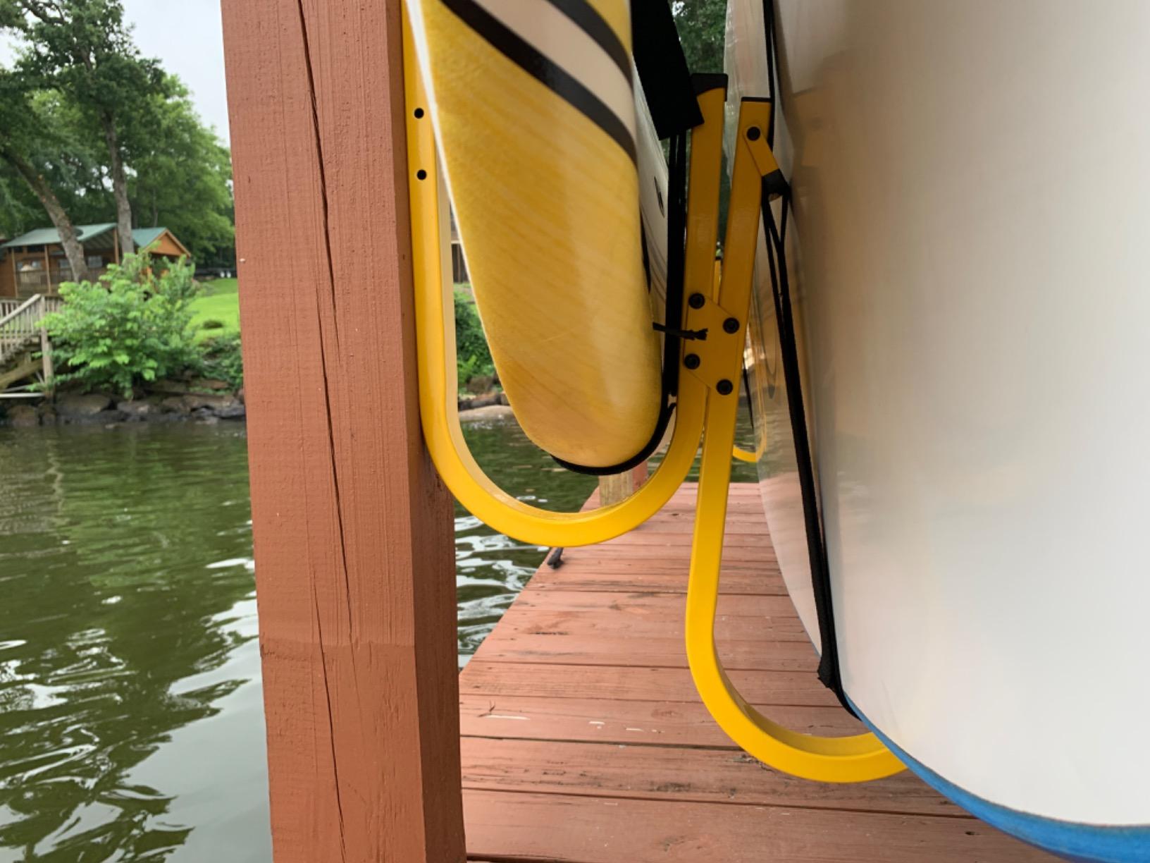 Suspenz SUP Storage Rack, Stand Up Paddle Board and Surfboard Rack with Safety Straps customer photo 1