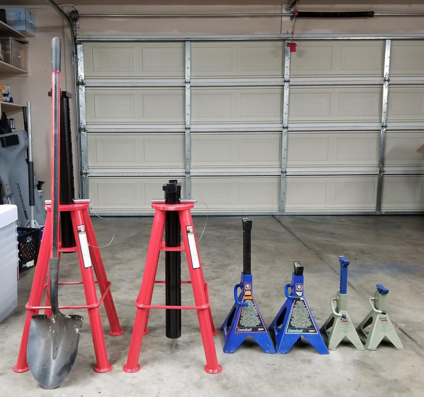 Sunex 1410 10-Ton, High Height, Pin Type, Jack Stands, Pair customer photo 1
