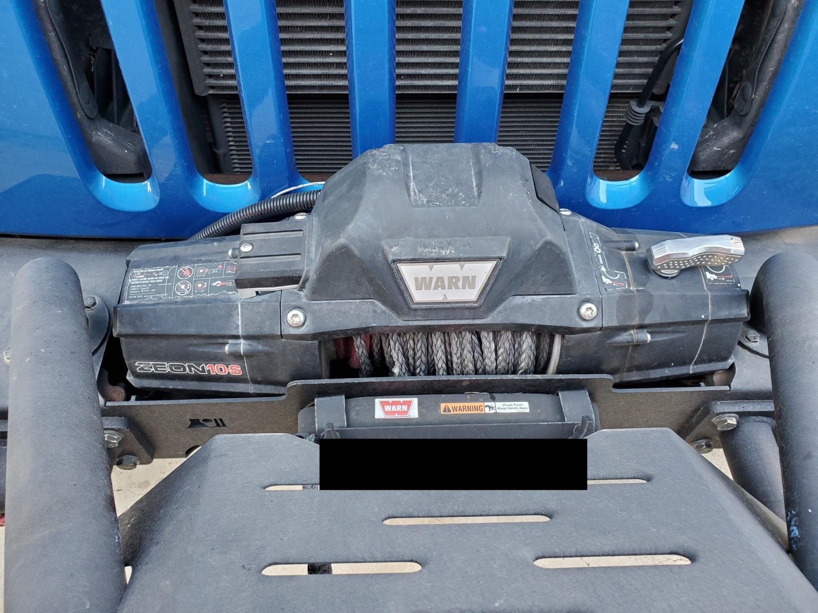 Warn Zeon 10-S 12V Electrical Utility Winch 10,000 lbs for Trucks & SUVs customer photo 1