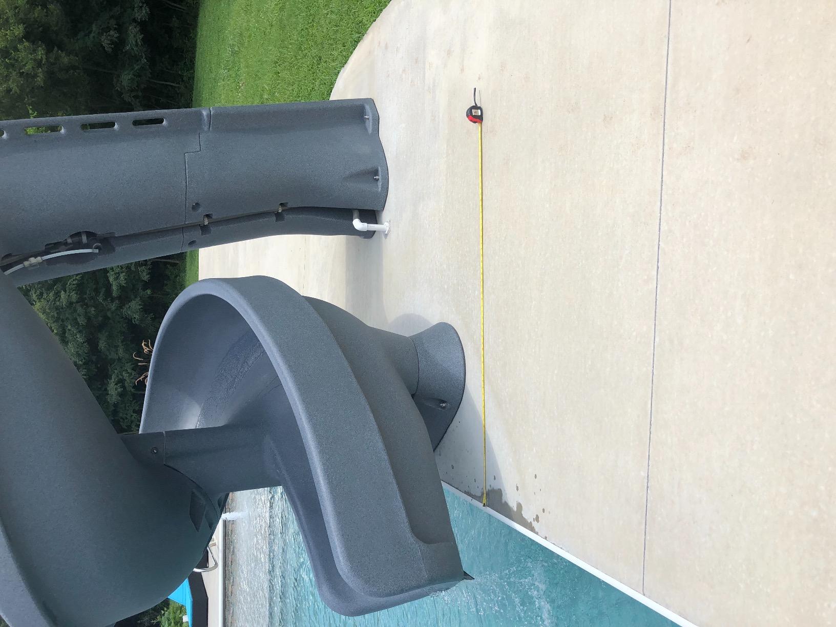 S.R.Smith Helix2 Pool Slide, Sandstone – Premium Water Slide customer photo 1