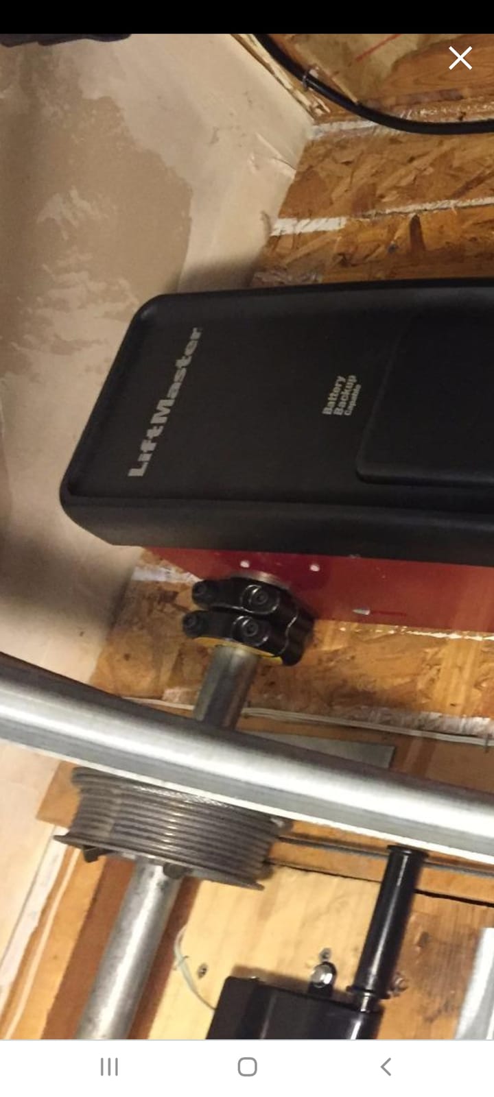 LiftMaster 8500 Wall Mount Garage Door Opener Package customer photo 1