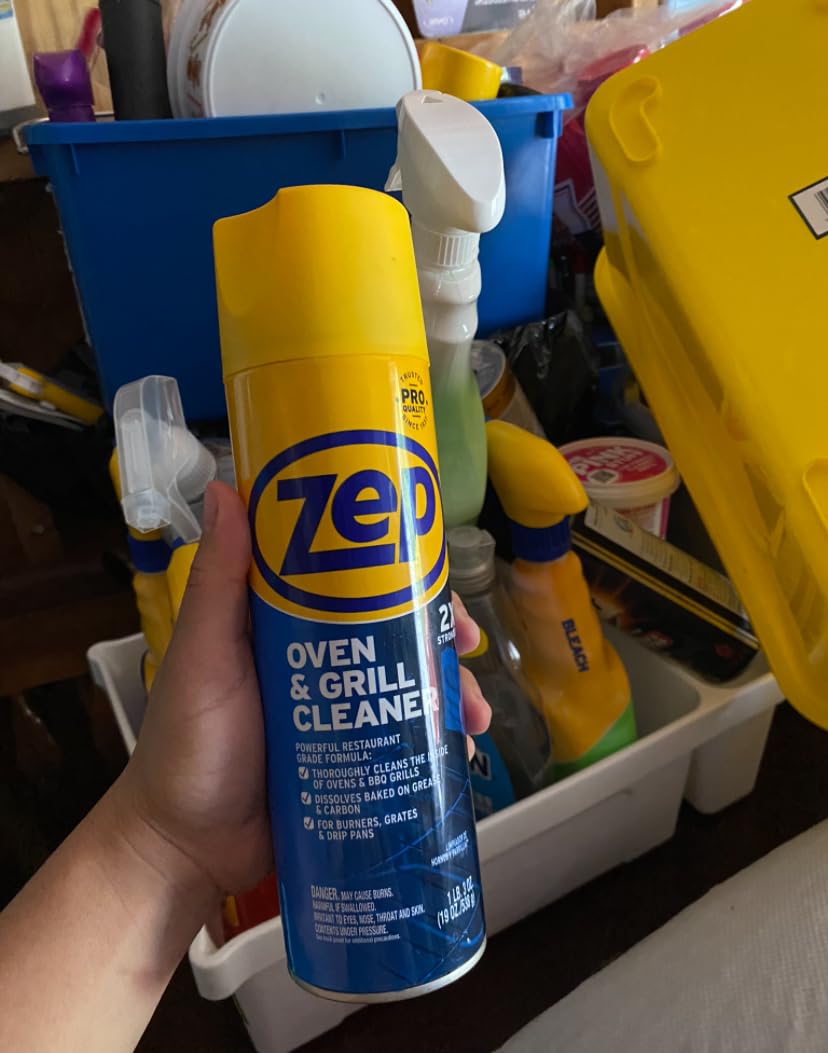 Zep Heavy-Duty Oven and Grill Cleaner - 19 oz (Case of 2) ZUOVGR19 - Dissolves Grease on Contact customer photo 2