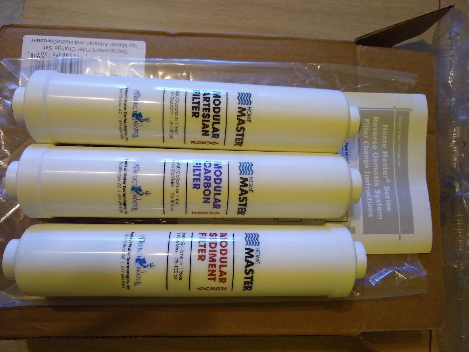 Home Master TMAFC-ERP Artesian Full Contact Reverse Osmosis System, 7-Stages, Patented 2-Pass Alkaline Remineralization, Fast 4.5s Fill Rate, 1:1 Waste Ratio, 8.5” Catalytic Carbon, 5-Yr Limited Parts customer photo 2