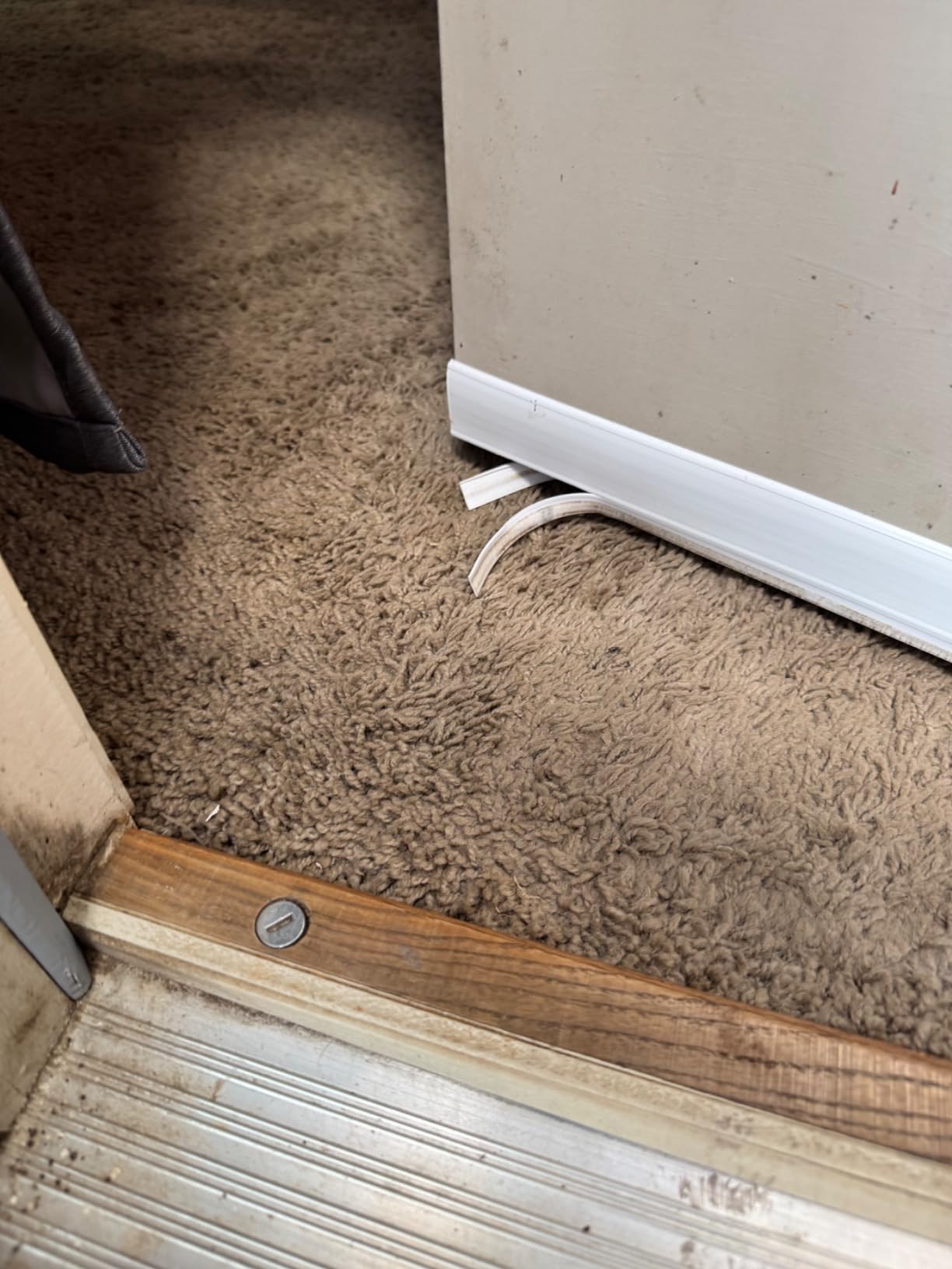 M-D Building Cinch® U-Shape Slide-On Under Door Seal, White, 36in customer photo 1