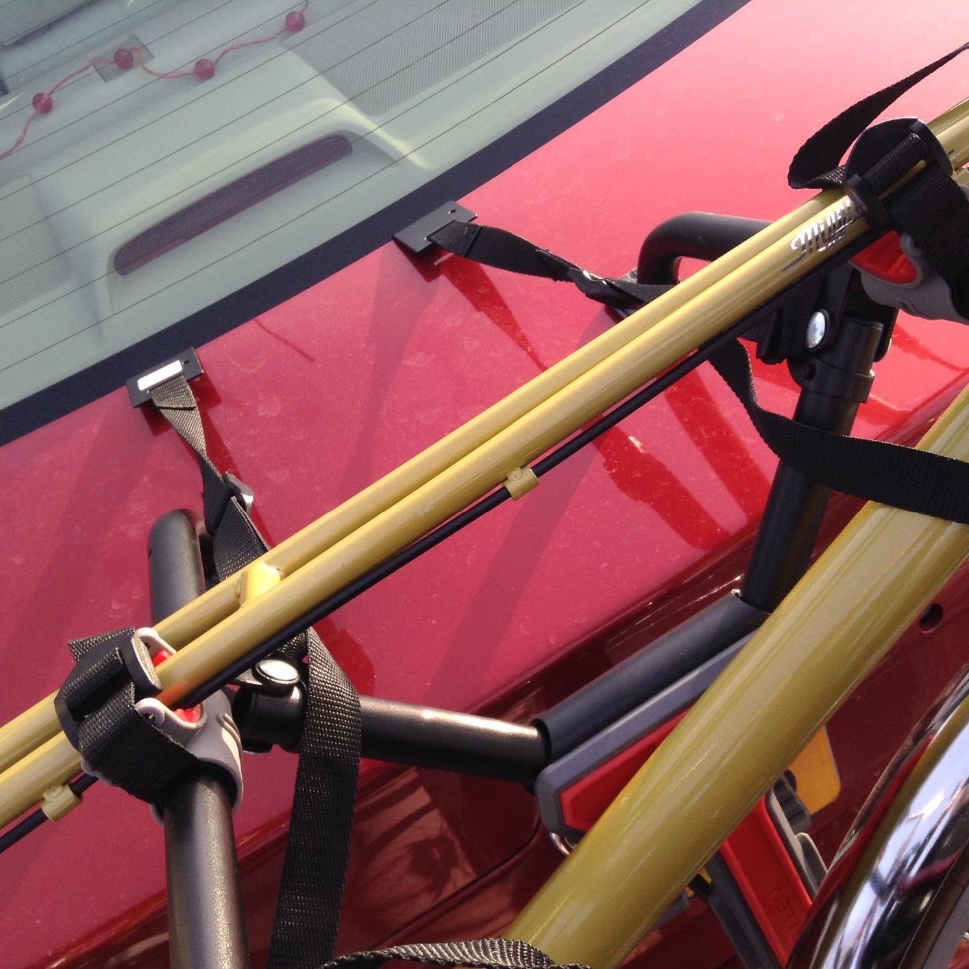 Allen Sports Ultra Compact Folding 2-Bike Trunk Mount Rack, Model MT2-B customer photo 2