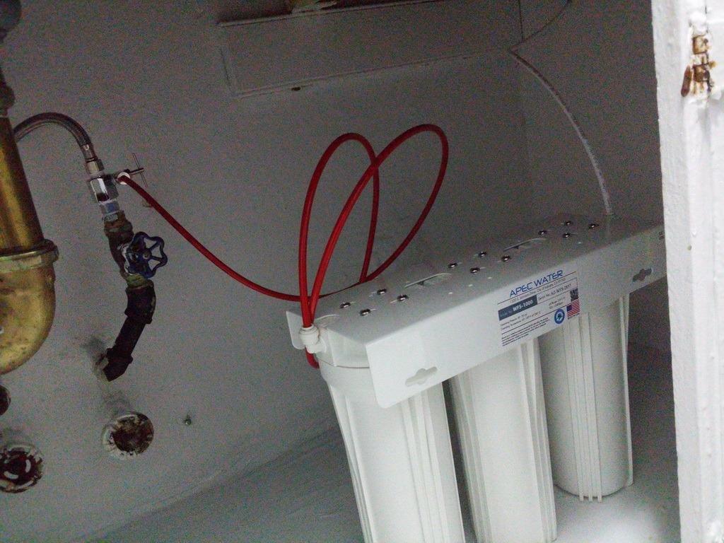 APEC Water Systems WFS-1000 Super Capacity Premium Quality 3 Stage Under-Sink Water Filter System customer photo 2