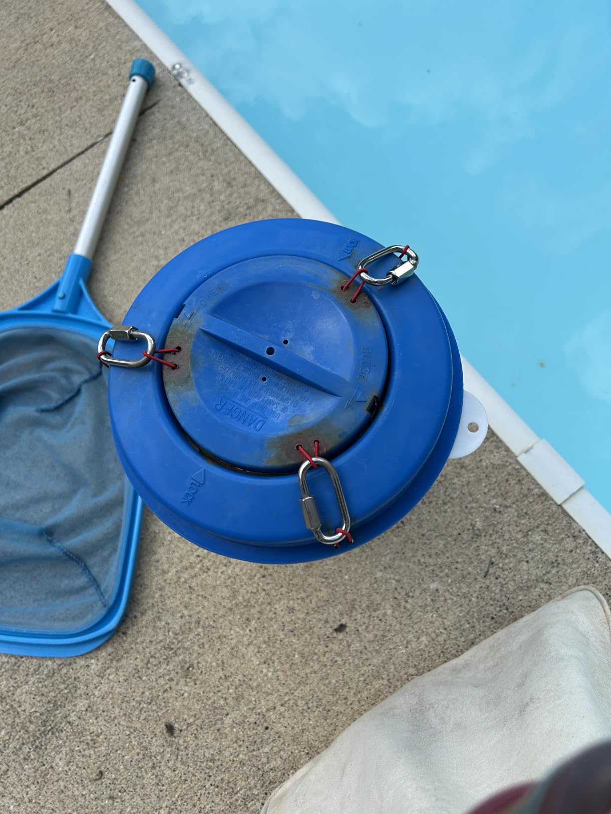 FibroPool Chlorine Floater - Adjustable Release - 12 in - Vinyl customer photo 1