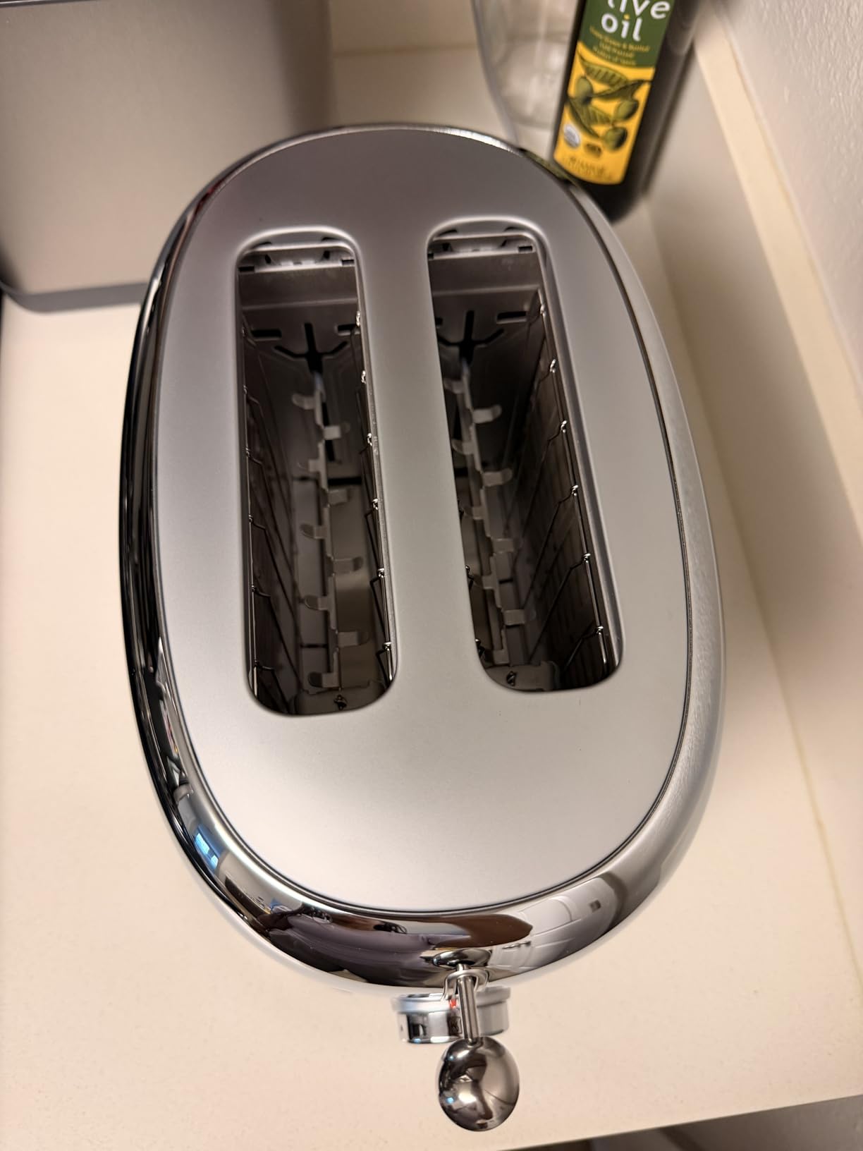 Smeg TSF01 2-Slice Toaster - 50's Retro Style, Black - 2 wide slots, 6 browning levels, self-centering slots customer photo 1