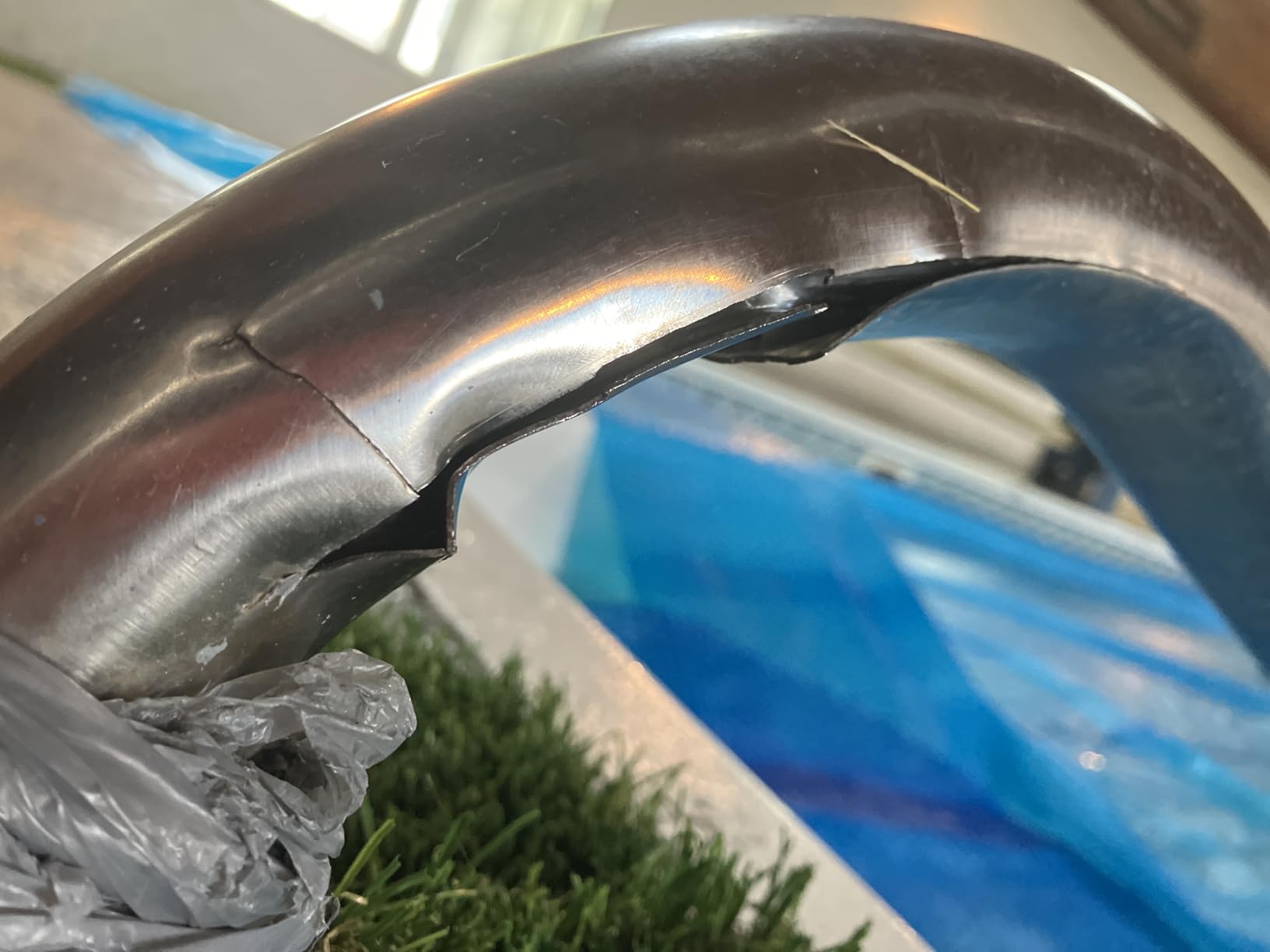 Aqua Select Premium Stainless Steel Pool Hand Rail | Measures 50