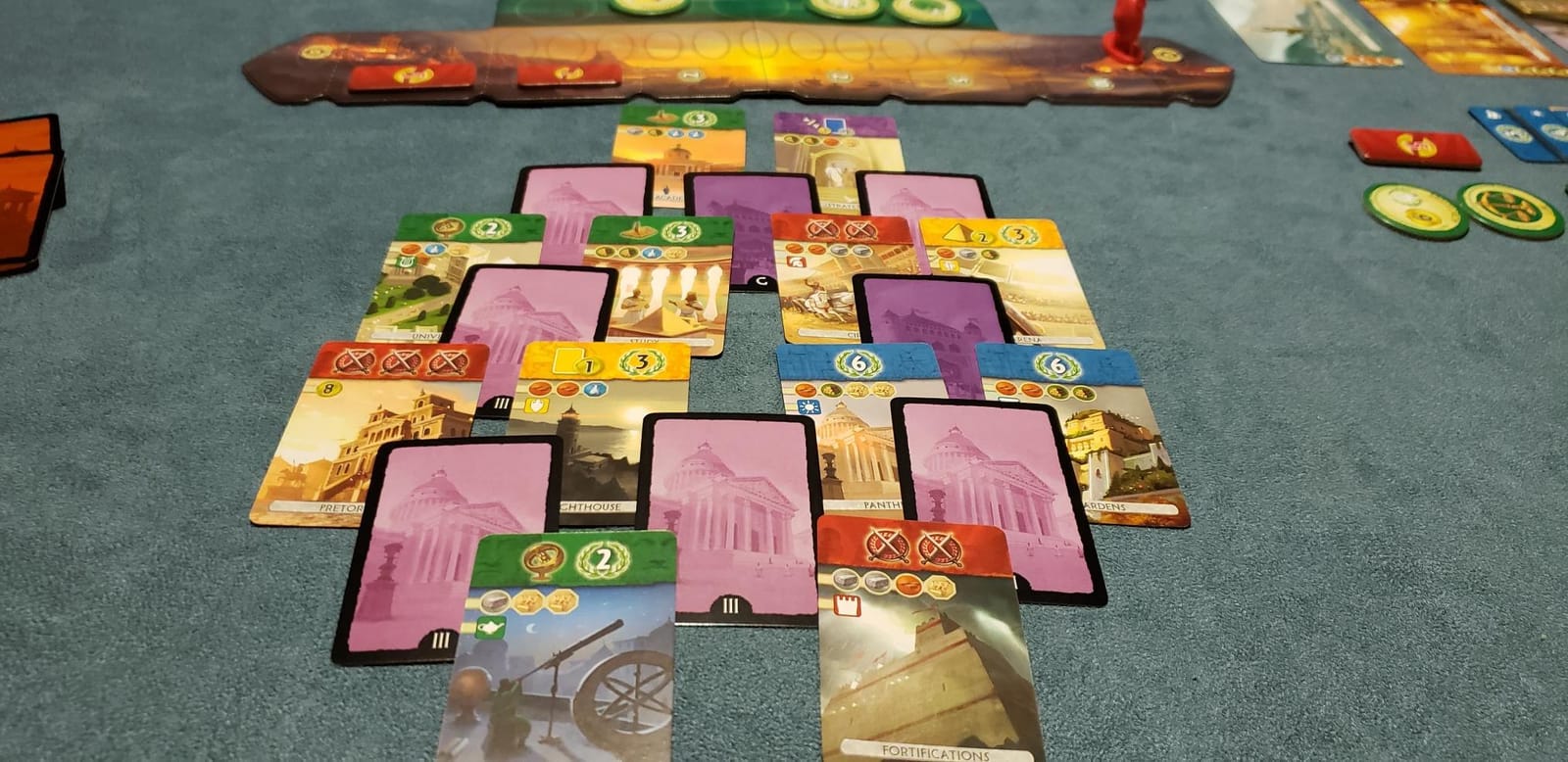 Asmodee 7 Wonders Duel Board Game BASE GAME - Intense Two-Player Battles in the Ancient World, Strategy Game for Kids and Adults, Ages 10+, 2 Players, 30 Minute Playtime customer photo 2