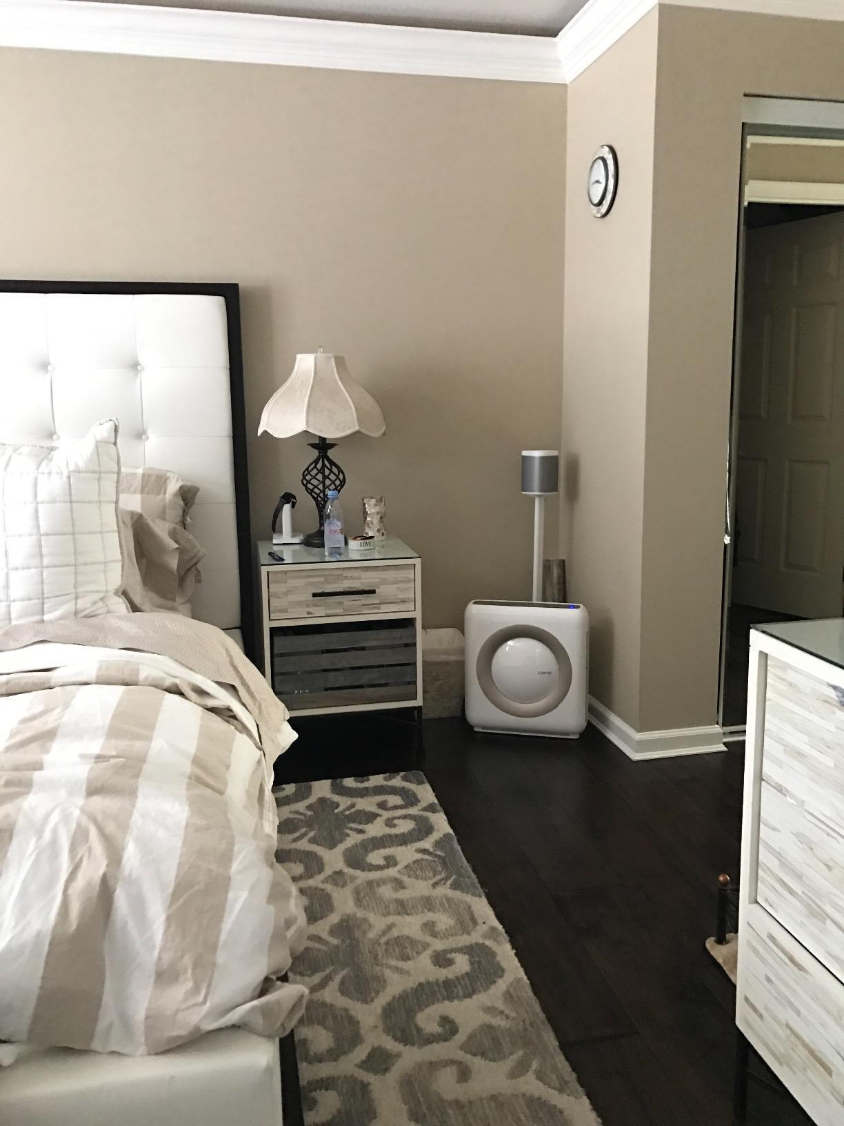COWAY Air Purifier for Home Up to 1,748ft², HEPA Filter for Smoke, Allergies, Pet Dander, Odor, Air Quality Monitor, Auto&Eco Mode, Timer, Filter Indicator, 3yr Warranty, Mighty AP-1512HH(W), White customer photo 1