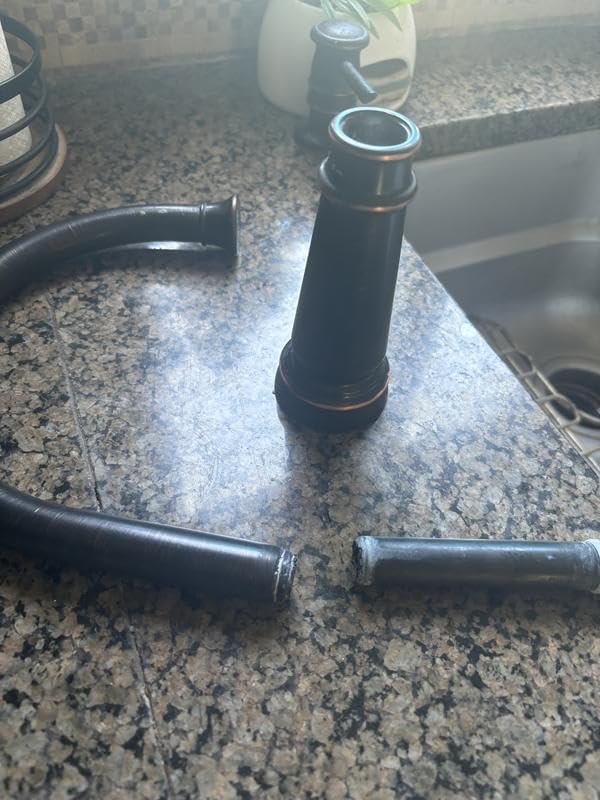 Moen 87042SRS Edison One-Handle High Arc Kitchen Faucet customer photo 2
