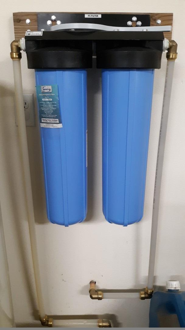 iSpring FM25B Whole House Water Filter Cartridge | Reduces Iron and Manganese, 4.5