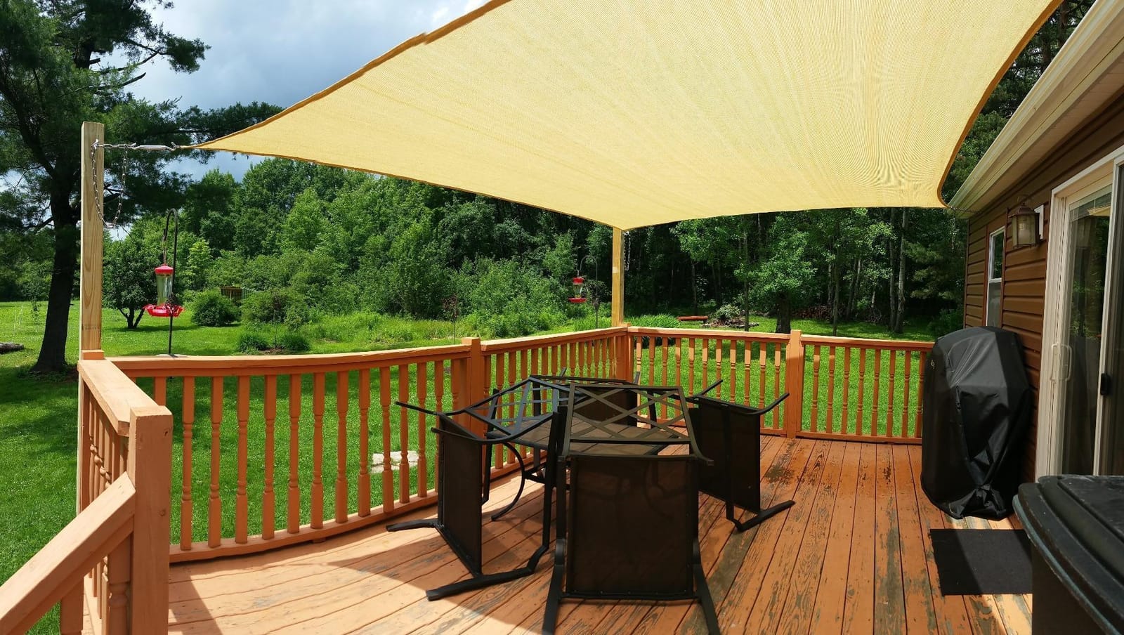Shade&Beyond 8'X10' Sun Shade Sail Sand Rectangle customer photo 1