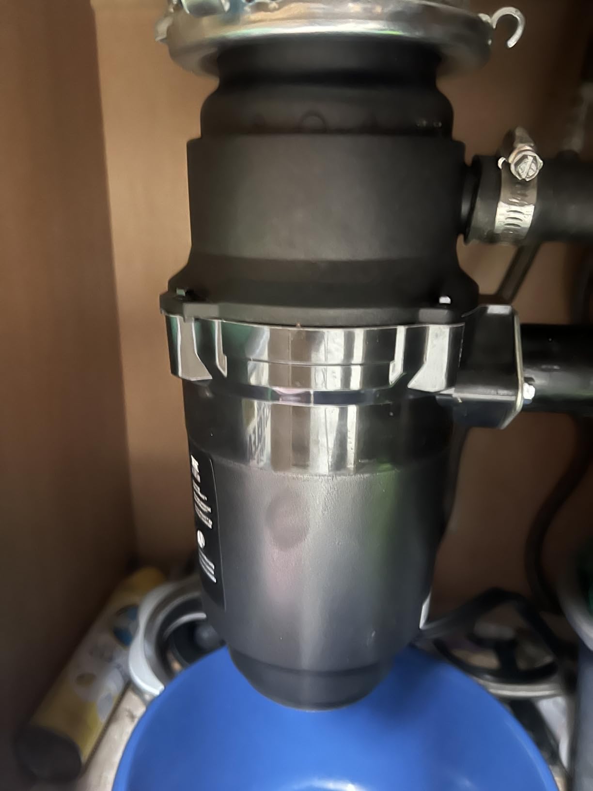 Moen Prep Series PRO Continuous Feed Compact Garbage Disposal for Kitchen Sink with Power Cord, GXP50C customer photo 2