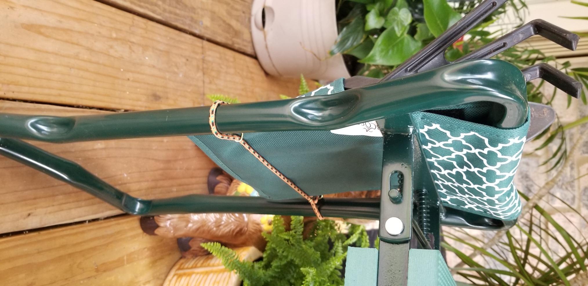 Garden Kneeler And Seat - Protects Your Knees, Clothes From Dirt & Grass Stains - Foldable Stool For Ease Of Storage - EVA Foam Pad - Sturdy and Lightweight - Bench Comes With A Free Tool Pouch! customer photo 1