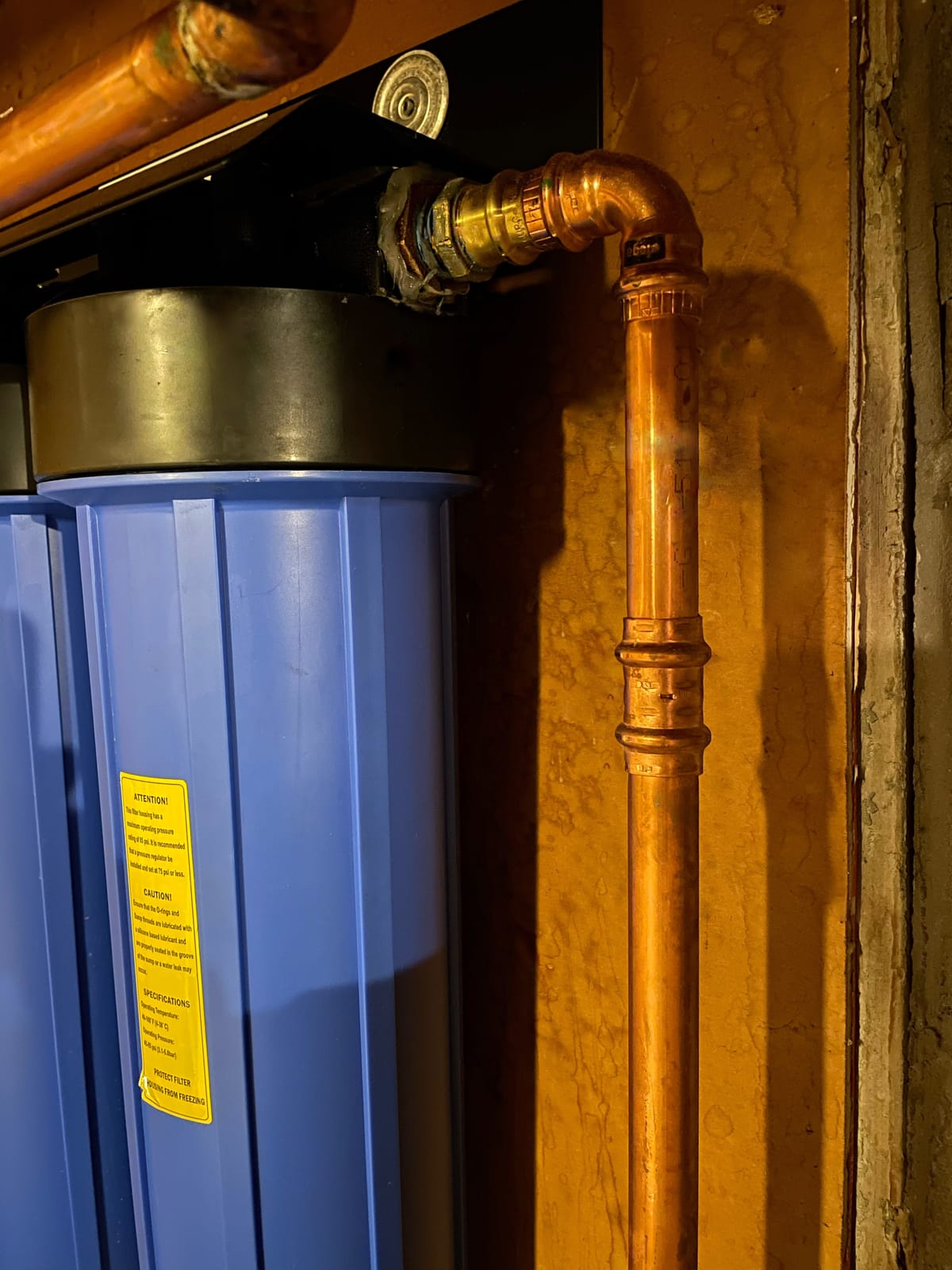 iSpring WGB32BM Iron, Manganese Whole House Water Filter System | Reduces Iron, Manganese, Chlorine, Sediment, Taste and Odor, 1-Inch Inlet/Outlet, Lasts up to 12 Months or 100K Gallons customer photo 1
