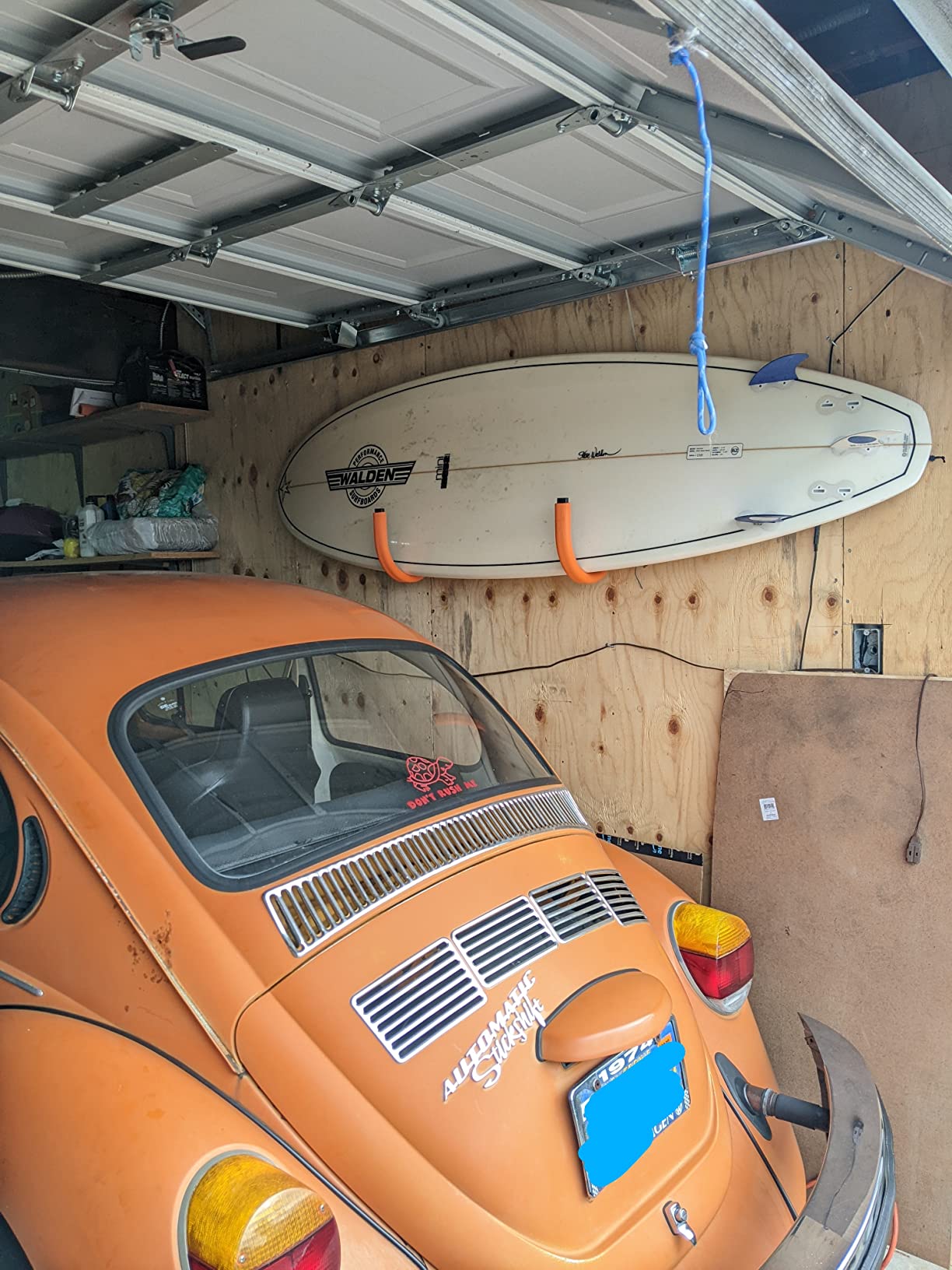 Metal Display Wall Rack Set for SUP Board, Surfboard, Wakeboard, Kiteboard, Snowboard, Longboards, Shortboard Storage Management. customer photo 2
