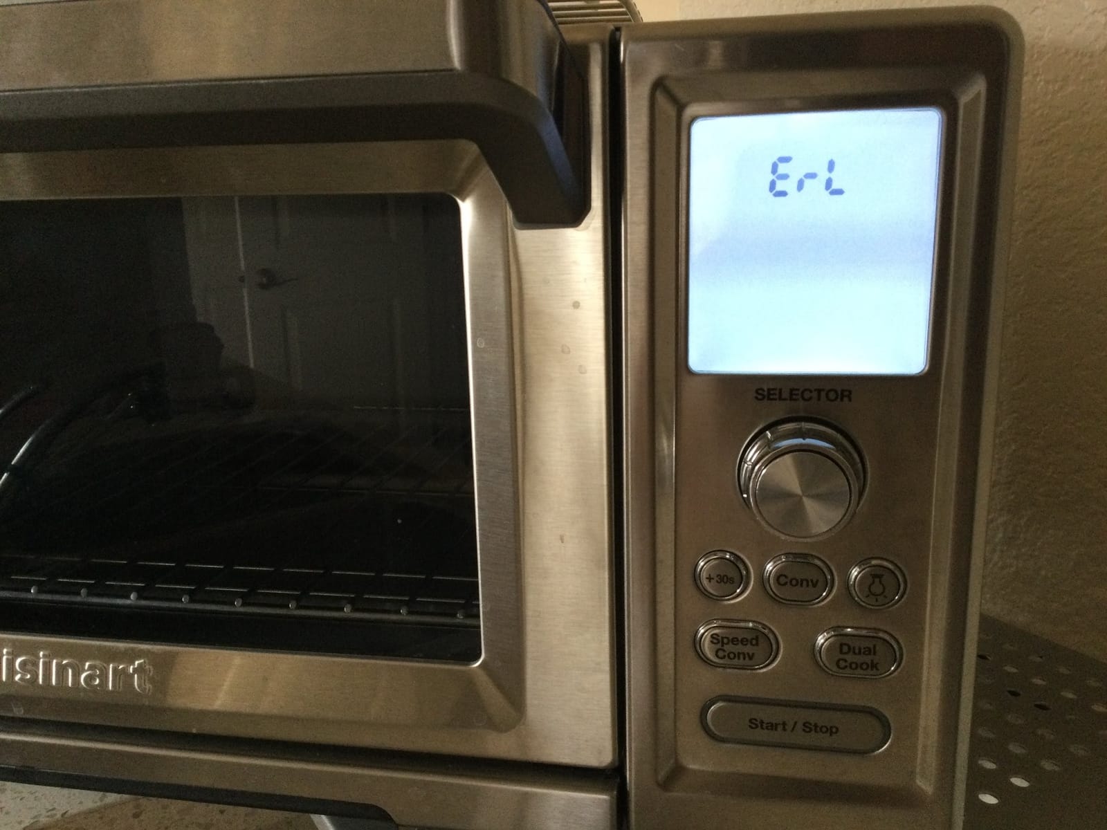 Cuisinart Convection Toaster Oven, 15-Function, 1800W, Stainless Steel | Stainless steel toaster oven with Exact Heat technology, nonstick interior fits 13 pizza & full-size chicken, TOB-260N1 customer photo 2
