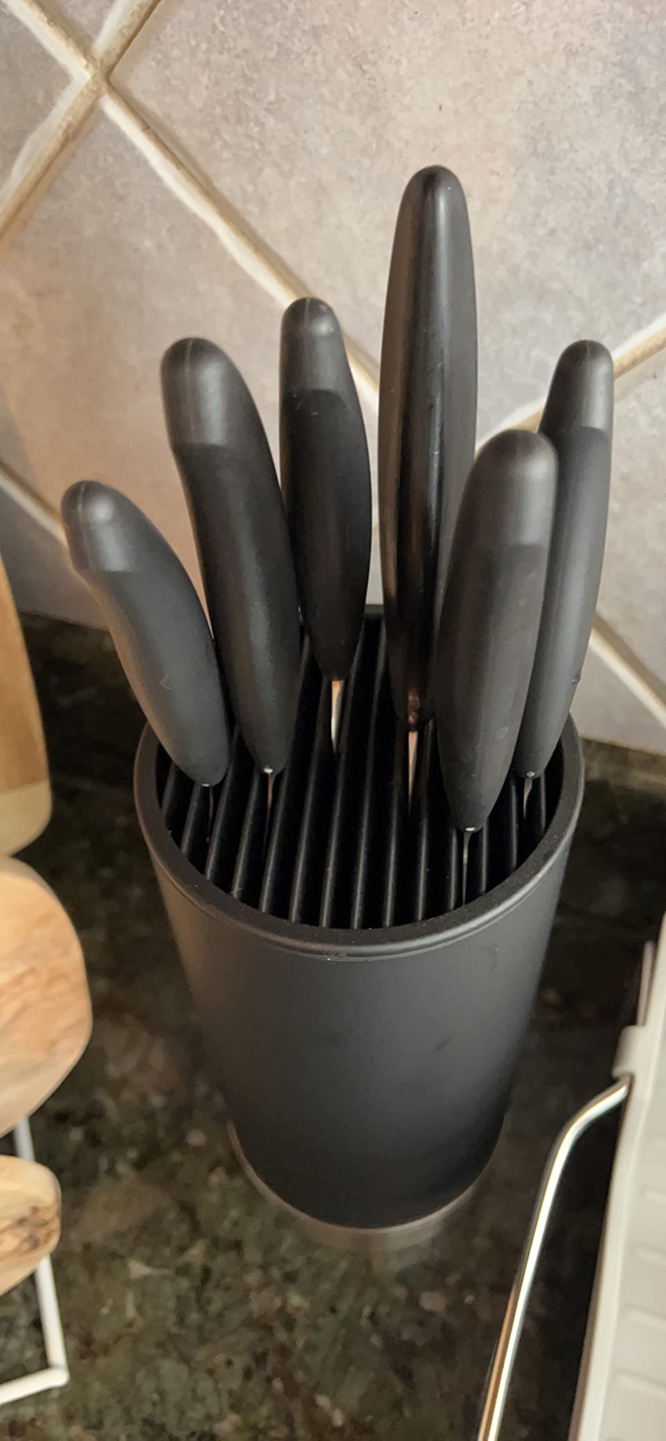 KYOCERA Universal Knife Block - Compact Round Storage for Ceramic Knives customer photo 2
