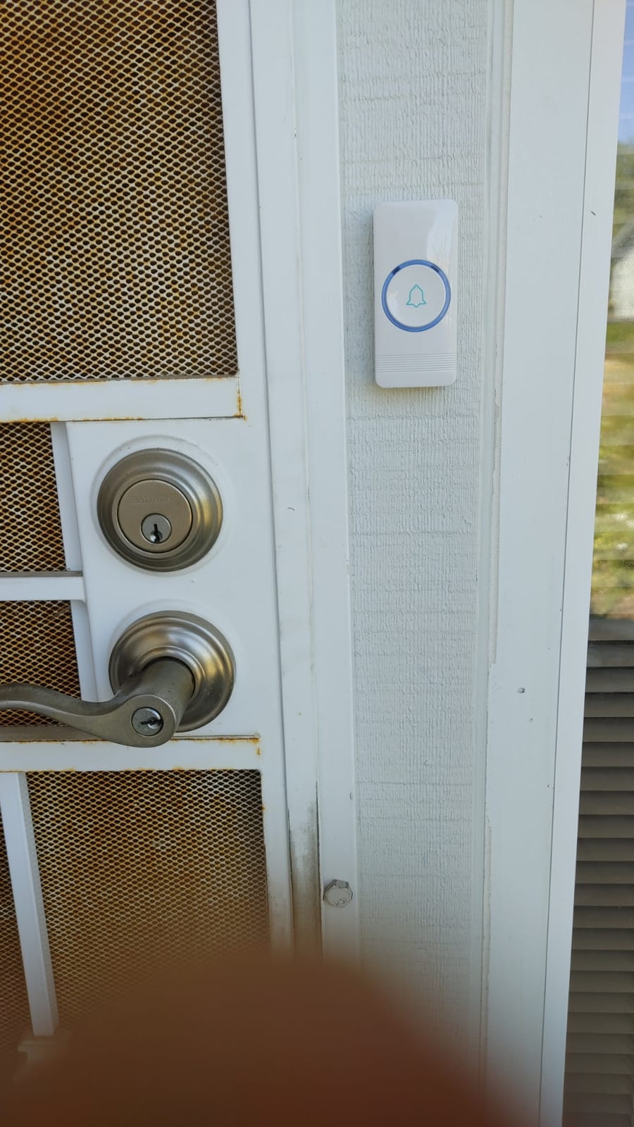 AVANTEK Wireless Doorbell, 1300 ft Range, Waterproof, 2 Receivers, White customer photo 2