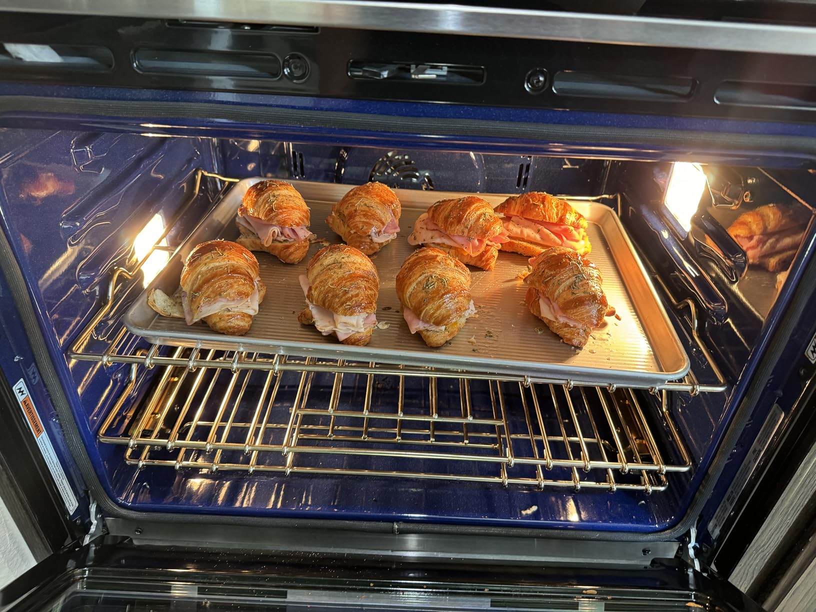 USA Pan 1607CR Bakeware Extra Large Sheet Baking Pan and Bakeable Nonstick Cooling Rack Set, XL, Metal customer photo 2