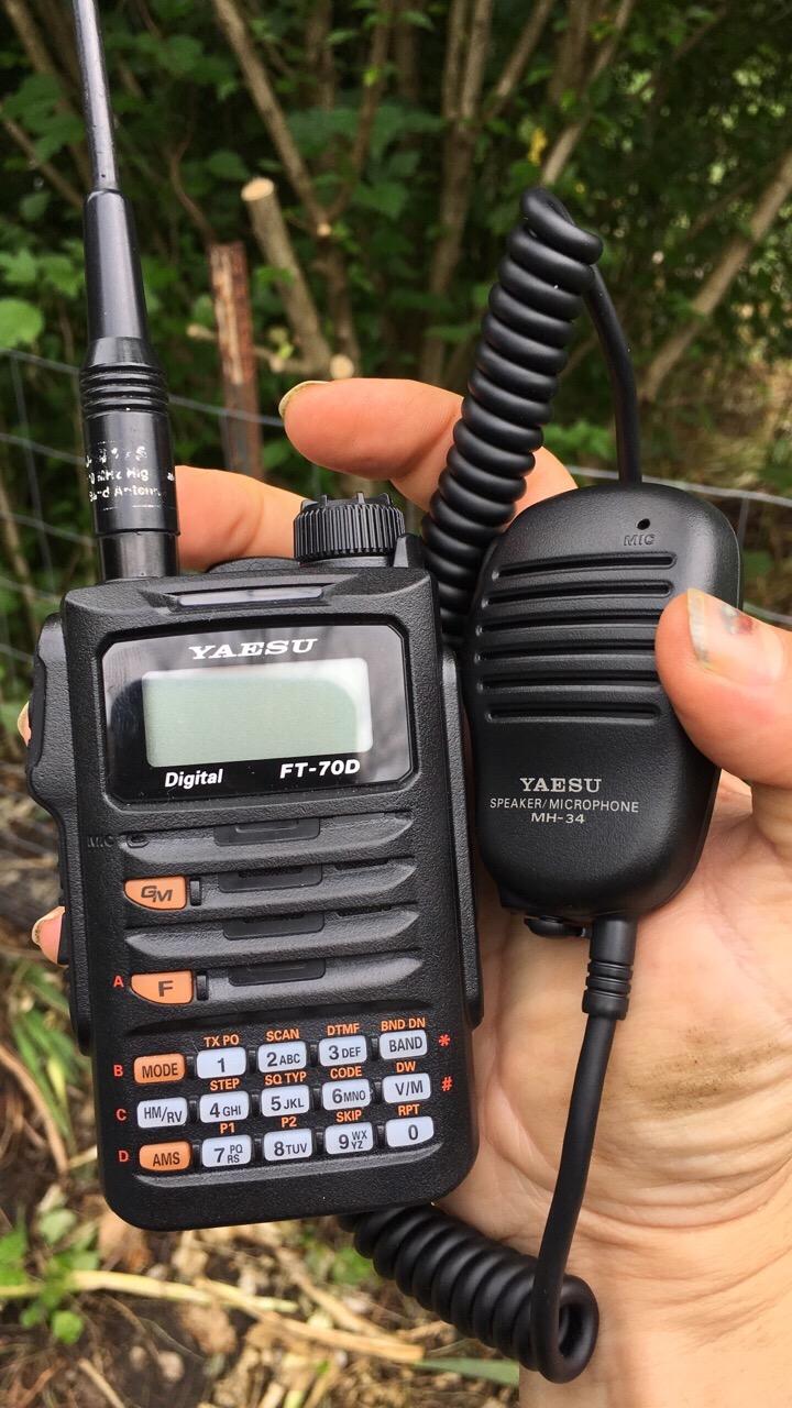 Original Yaesu FT-70DR FT-70 144/430 MHz Digital/Analog Handheld Transceiver - C4FM / FDMA - 3 Year Manufacturer Warranty customer photo 1