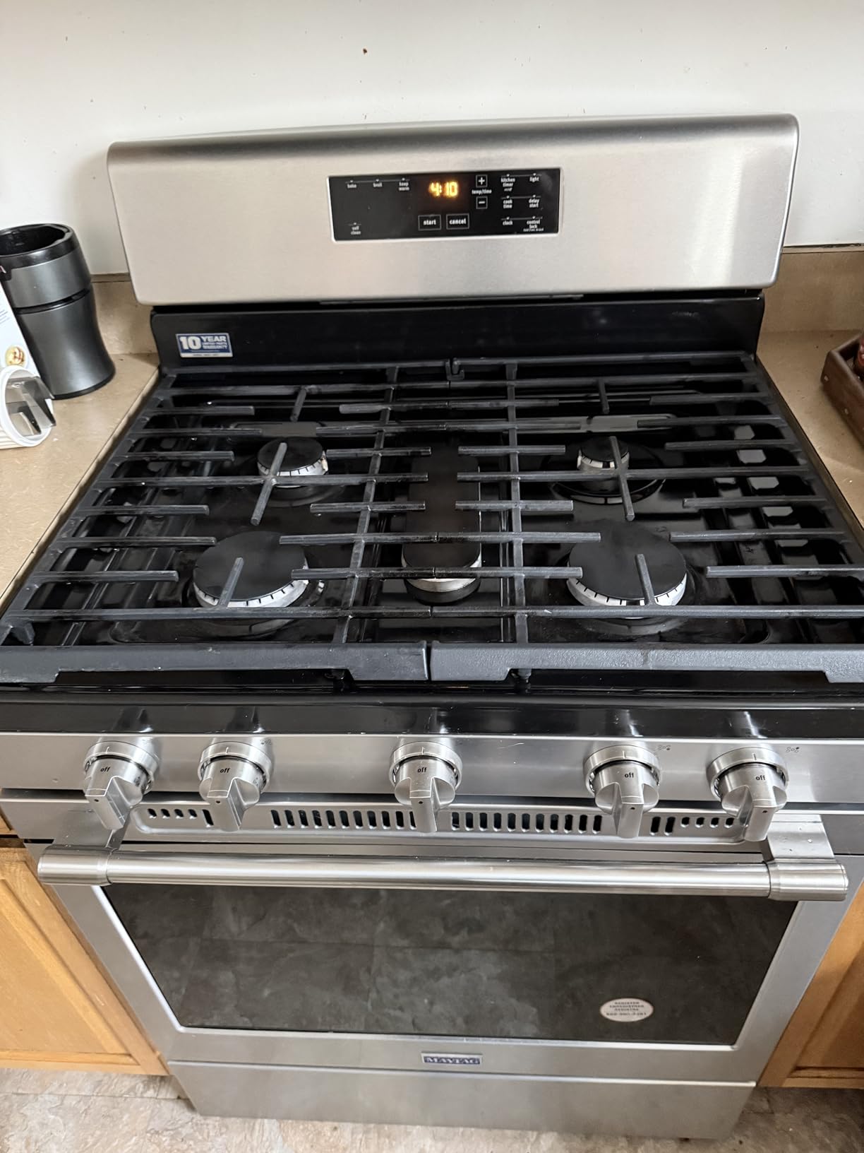 Weiman Heavy Duty Gas Range & Stove Top Cleaner and Degreaser - 2 Pack, 24 Ounces with MicroFiber Towel customer photo 1