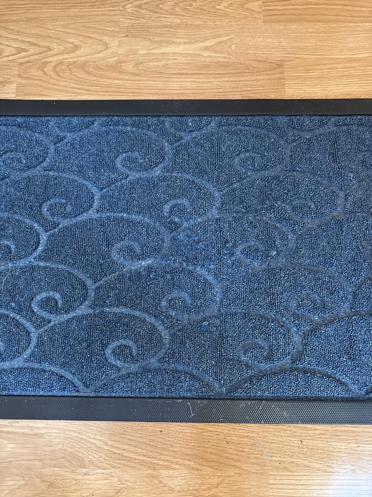 GORILLA GRIP WeatherMAX Door Mat, Indoor Outdoor Use, 29x17 Gray Diamond customer photo 1