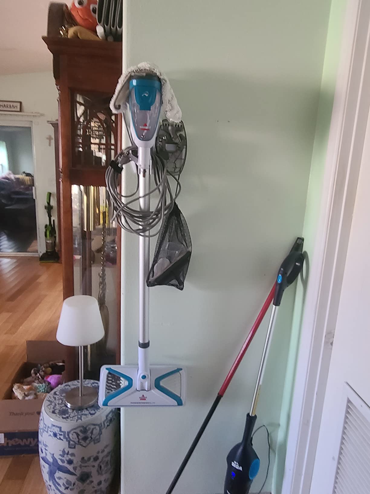 BISSELL PowerFresh Slim 3-in-1 Steam Mop & Handheld Steamer, Extension Wand, On-Board Tool Kit, Multi-Surface Cleaner for Sealed Hard Floors 2075A customer photo 1