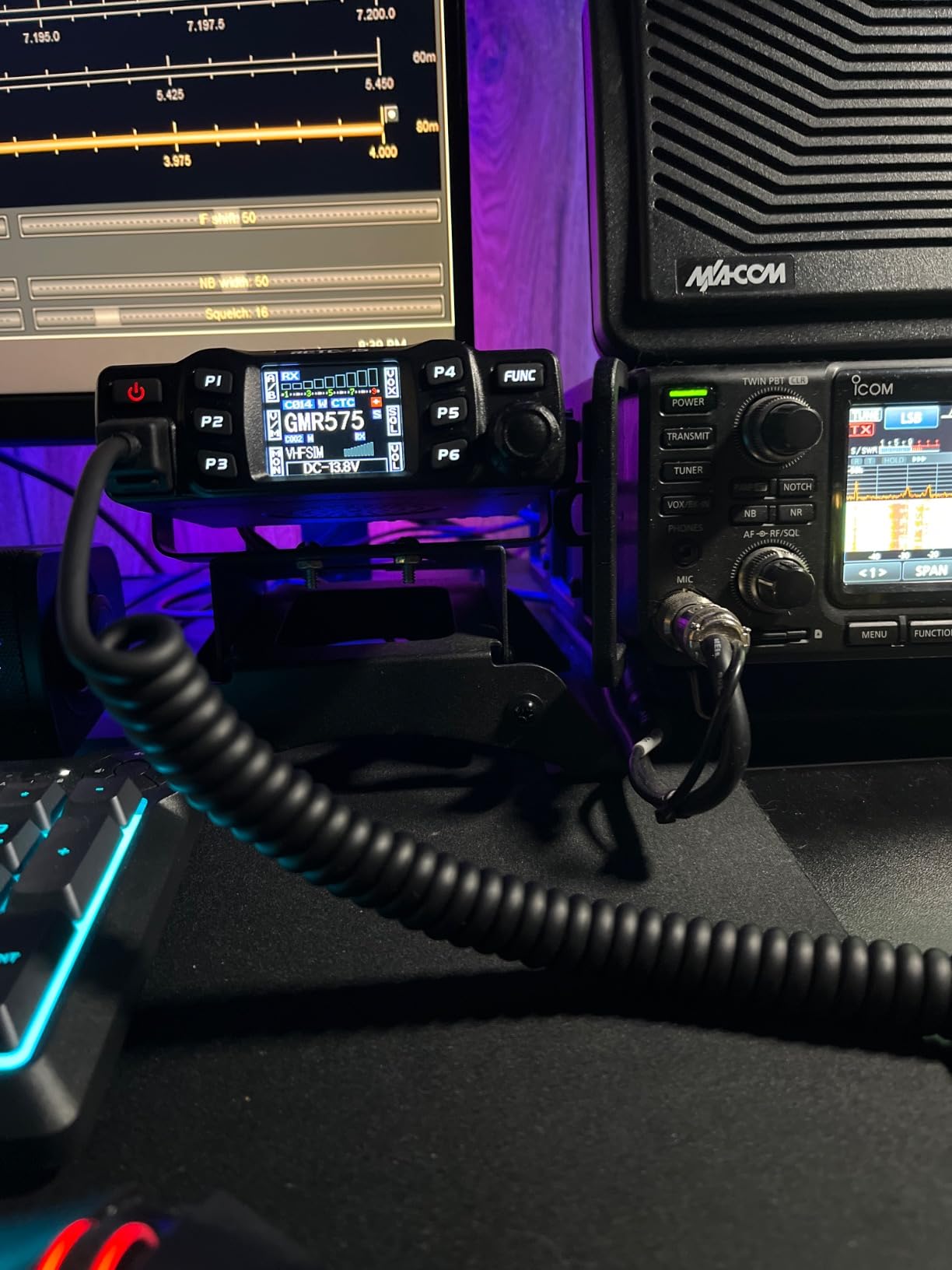 Retevis RT95 Mobile Ham Radio, 2m/70cm Dual Band Mobile Ham Radio Kit customer photo 1