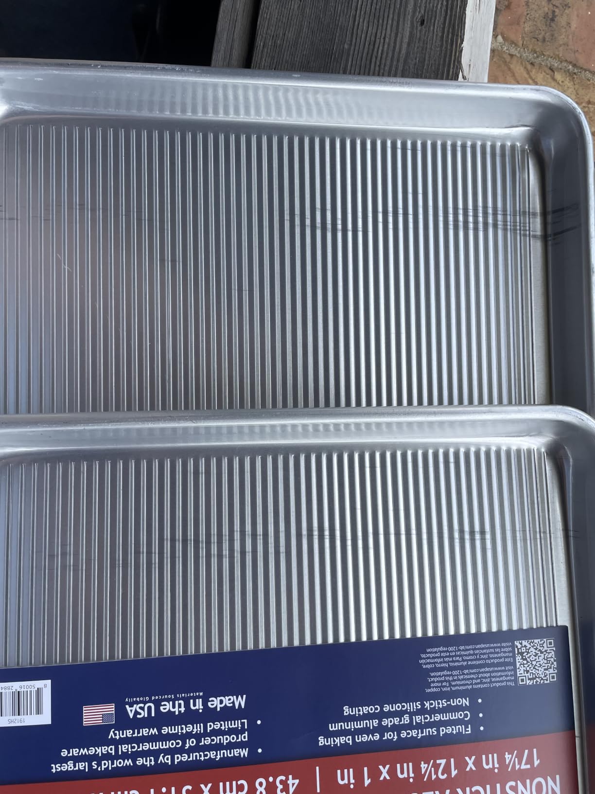 USA Pan Bakeware Half Sheet Pan, Set of 2 Baking Sheets, Aluminized Steel customer photo 1